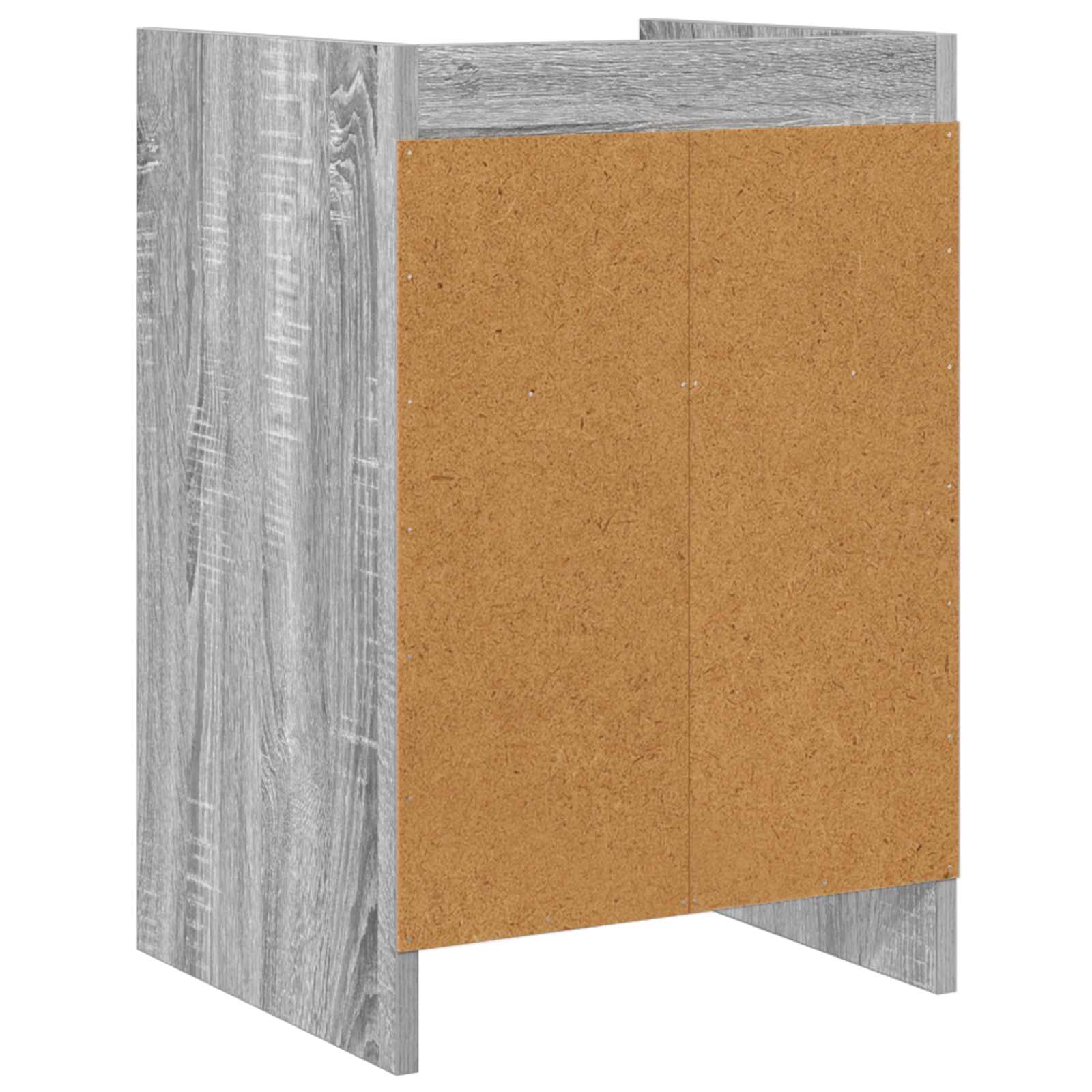 Naktiniai staliukai 2 pcs Pilka Sonoma 40 x 36 x 60 cm