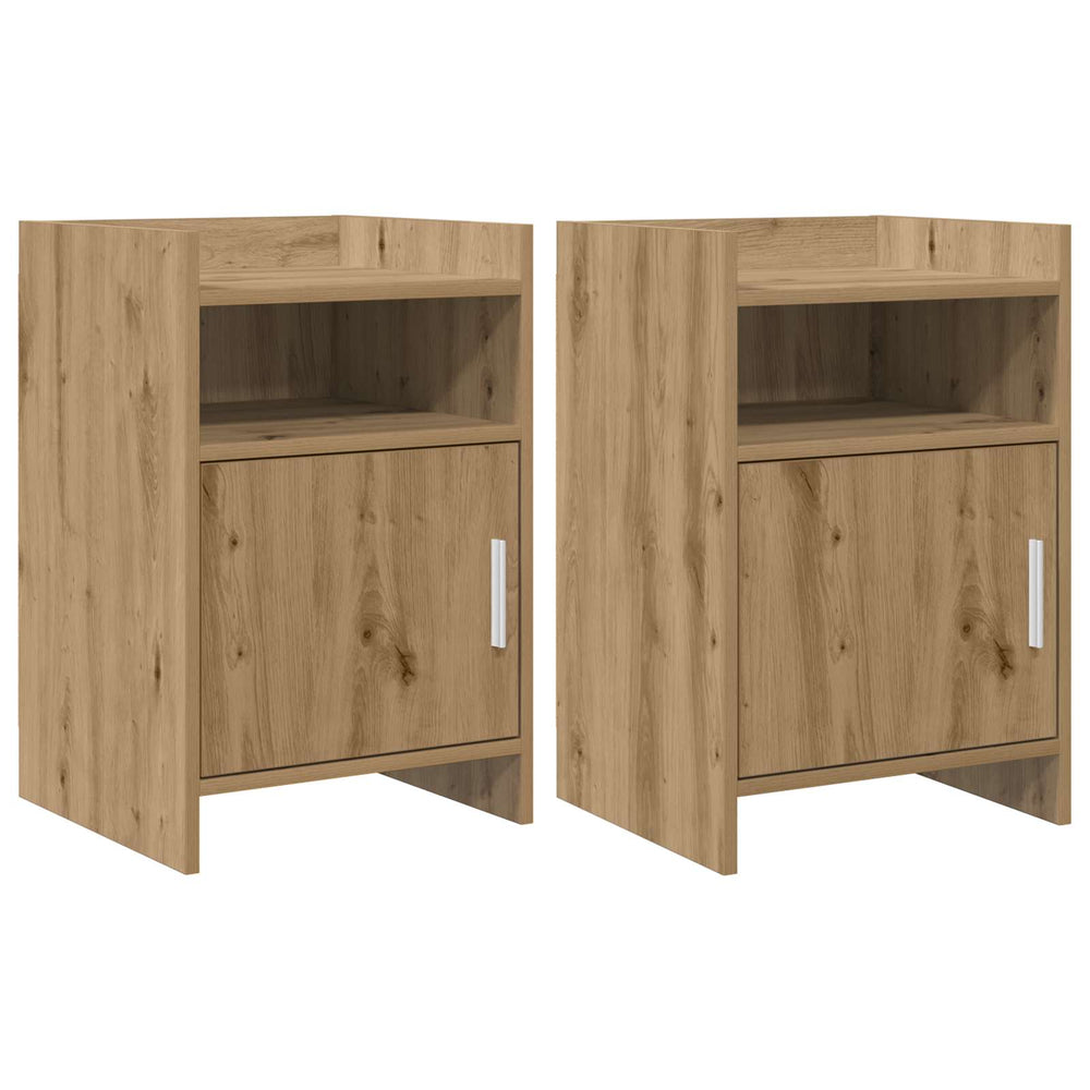 Naktiniai staliukai 2 pcs Artisano ąžuolo 40 x 36 x 60 cm