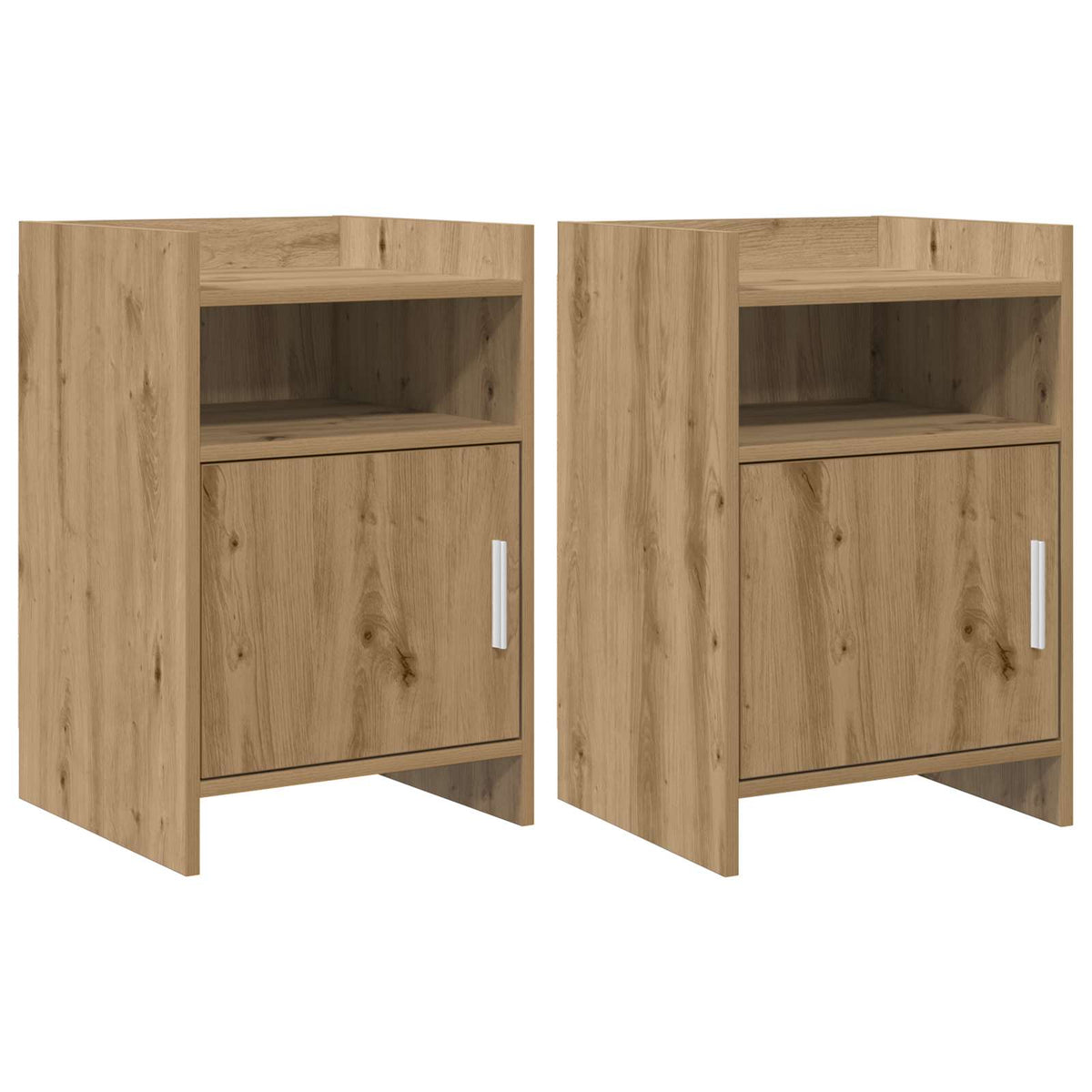 Naktiniai staliukai 2 pcs Artisano ąžuolo 40 x 36 x 60 cm