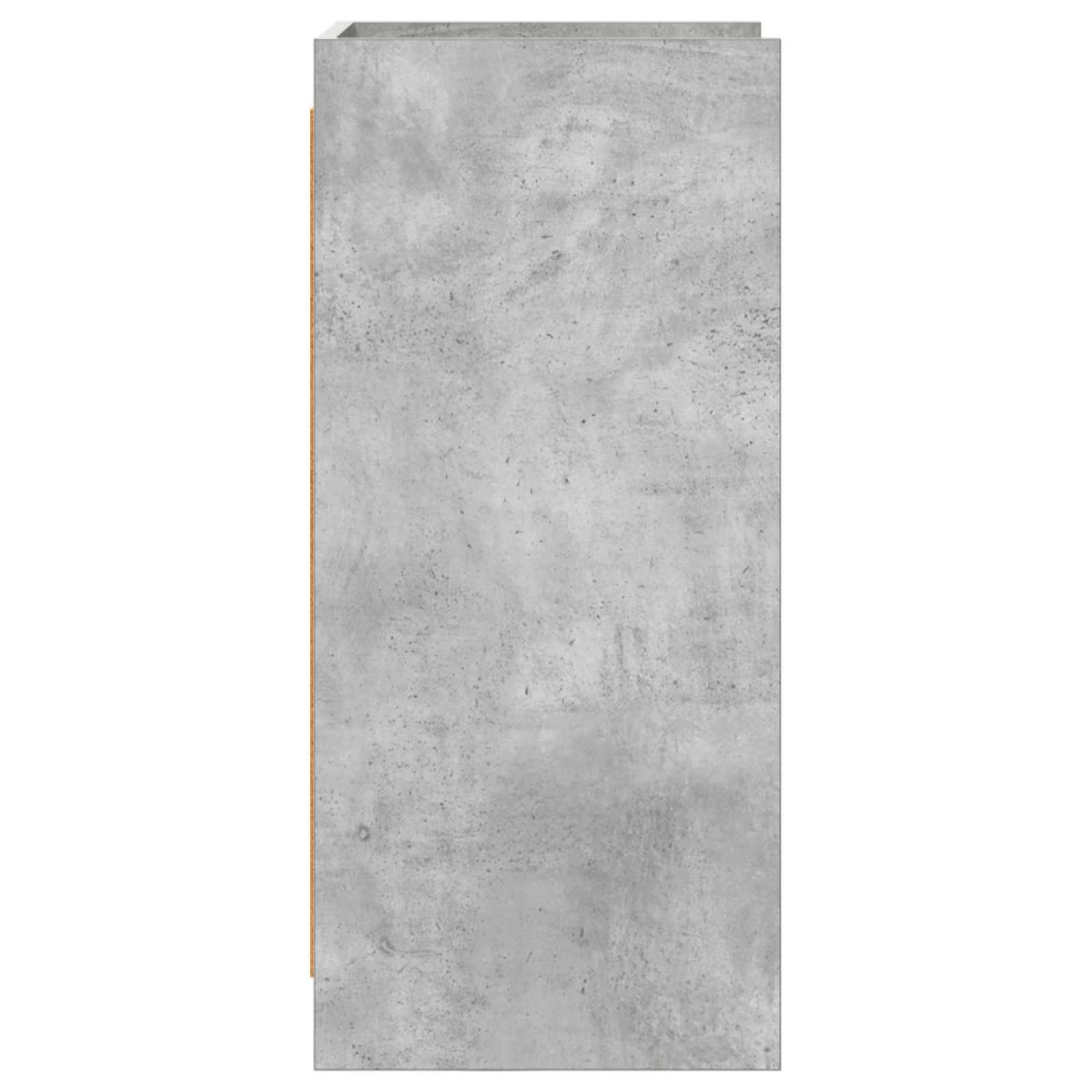 Kabalas Betono pilka 40 x 36 x 80 cm Apdirbta mediena