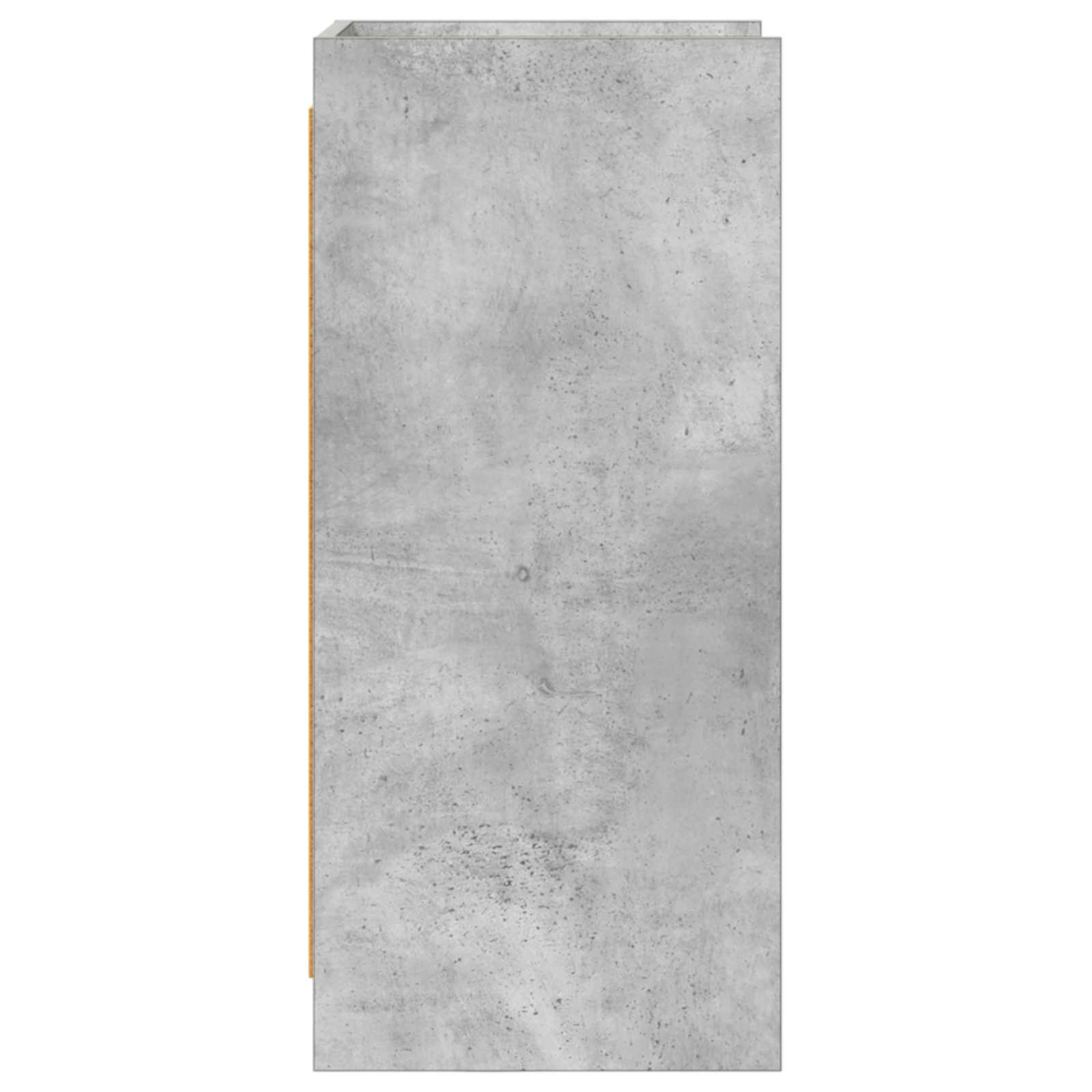 Kabalas Betono pilka 40 x 36 x 80 cm Apdirbta mediena