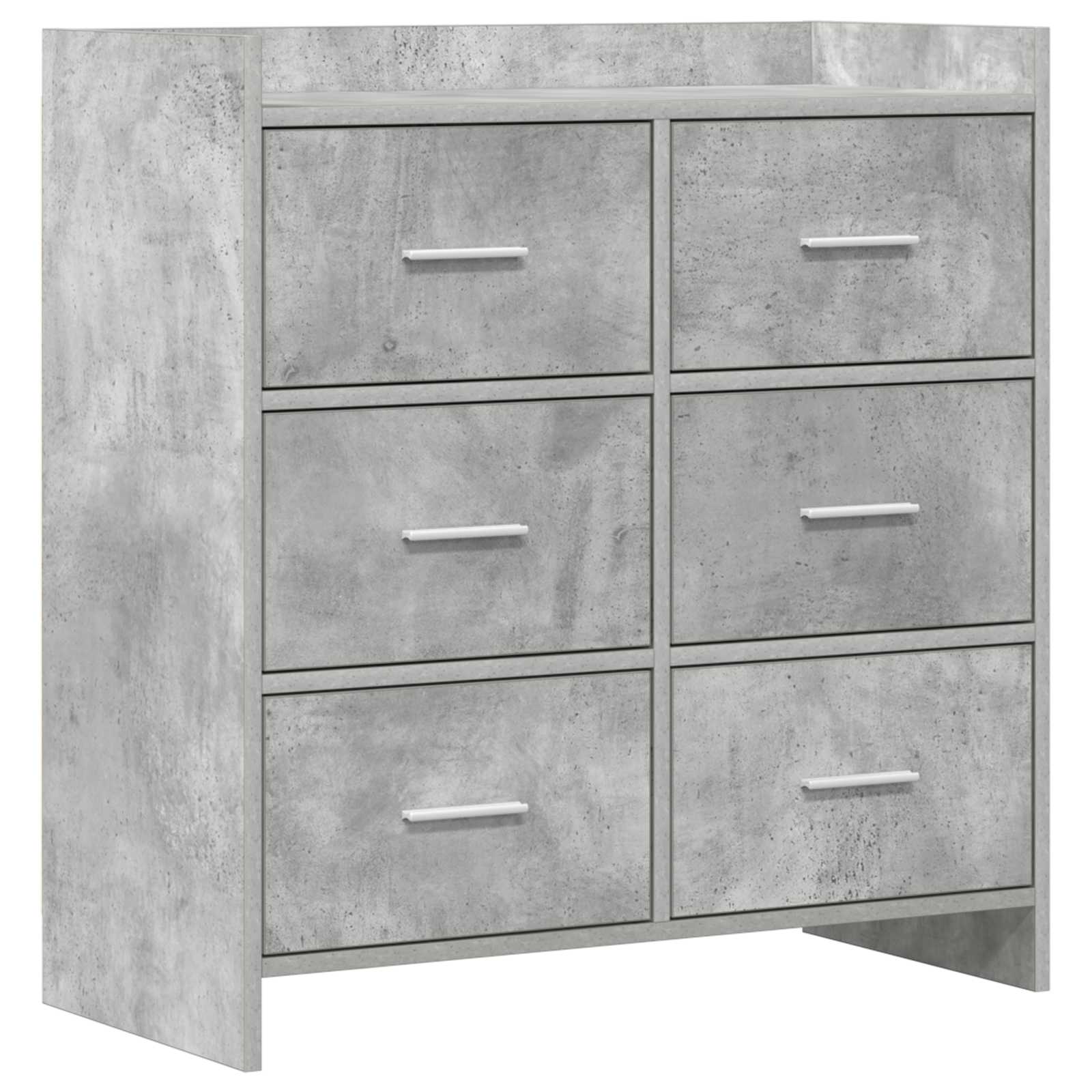 Kabalas Betono pilka 75 x 33 x 80 cm Apdirbta mediena