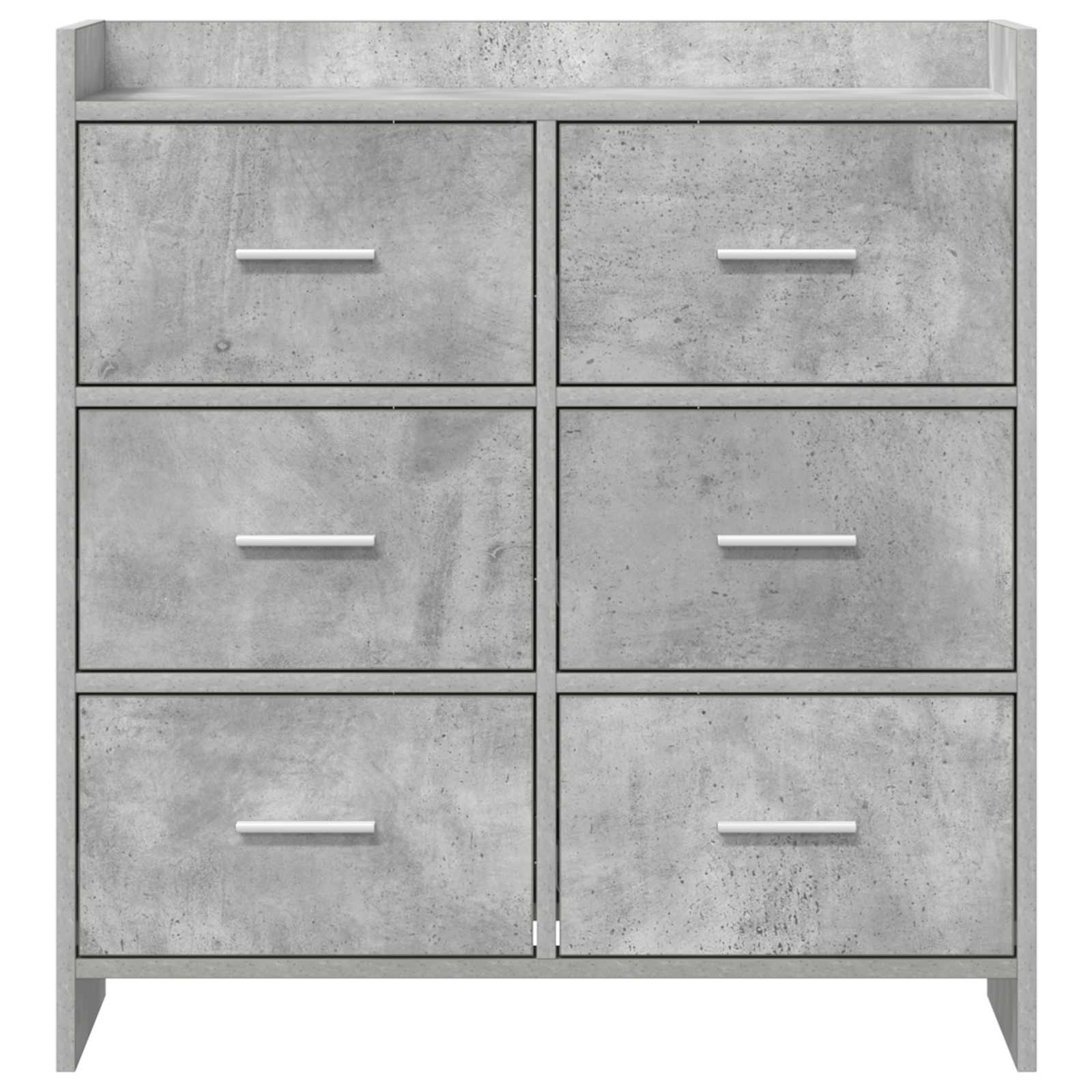 Kabalas Betono pilka 75 x 33 x 80 cm Apdirbta mediena