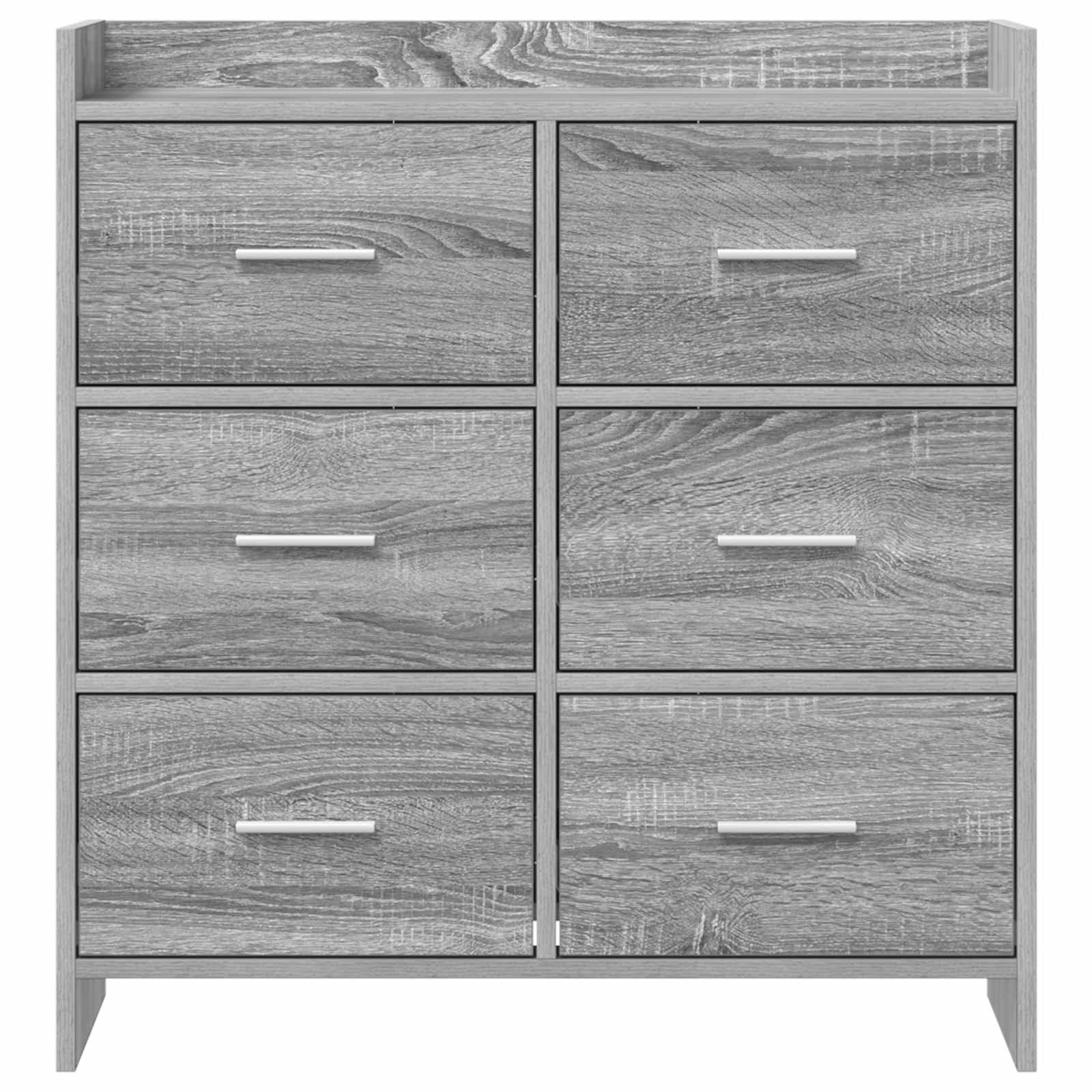 Kabalas Pilka Sonoma 75 x 33 x 80 cm Apdirbta mediena