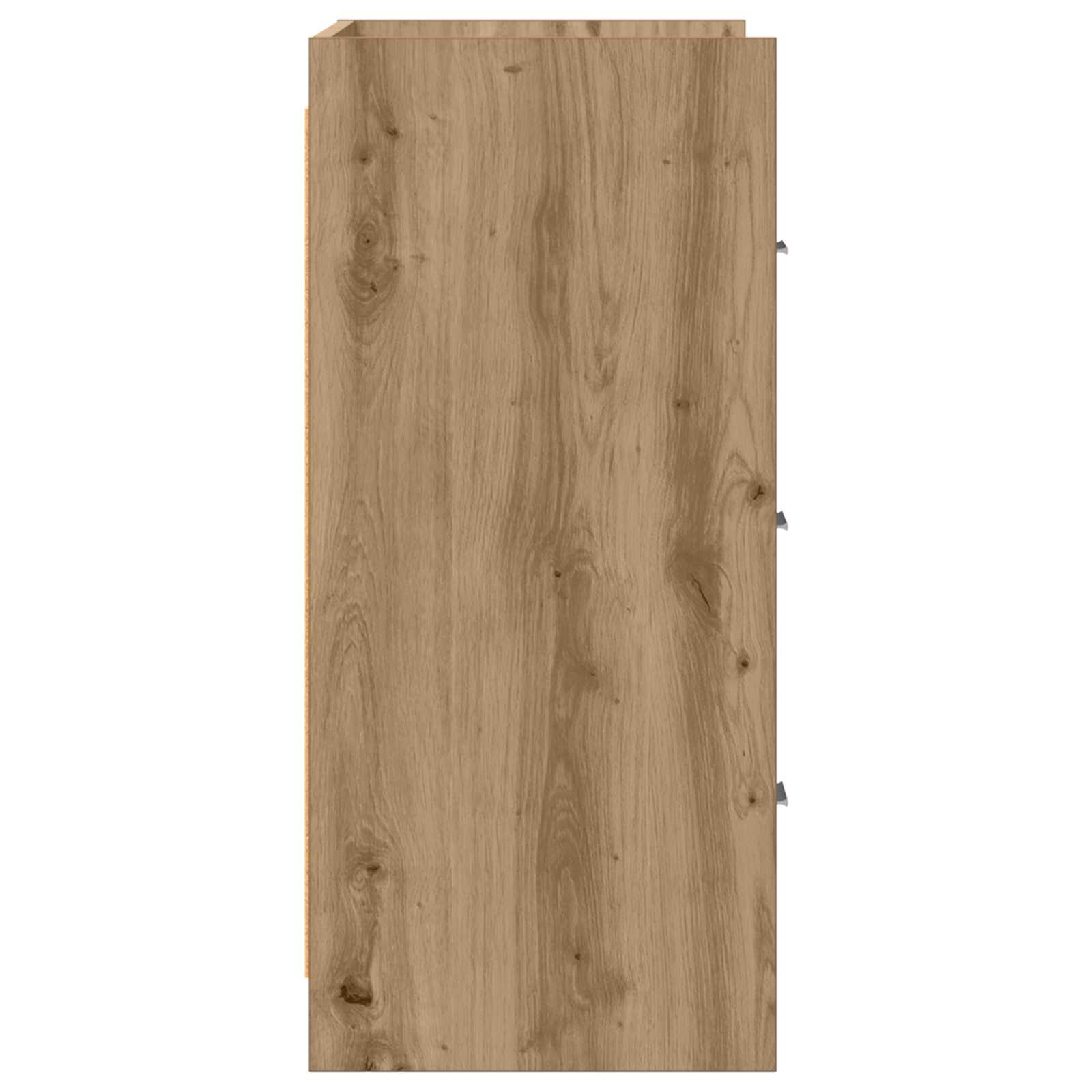 Kabalas Artisano ąžuolo 75 x 33 x 80 cm Apdirbta mediena