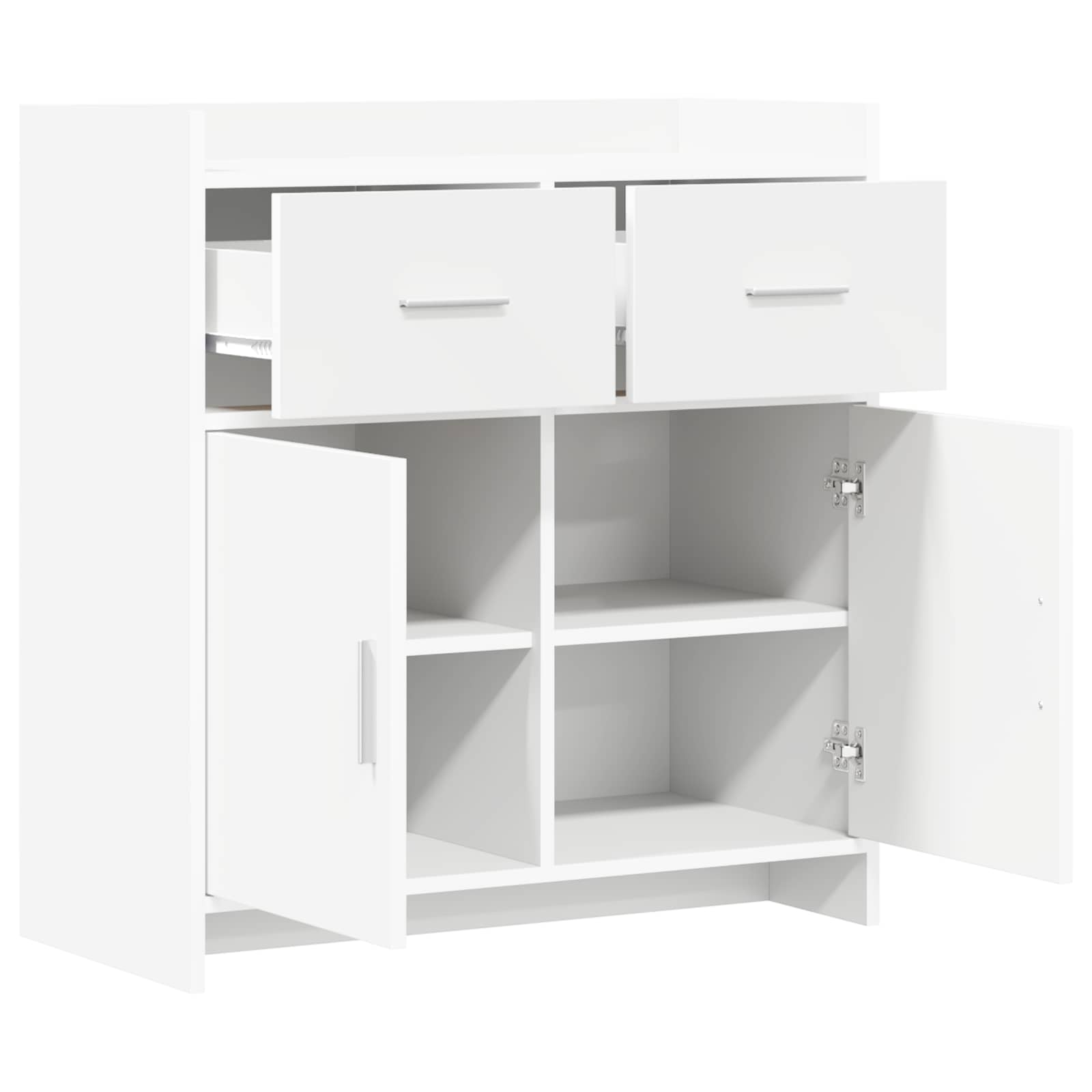 Kabalas Balta 75 x 36 x 80 cm Apdirbta mediena