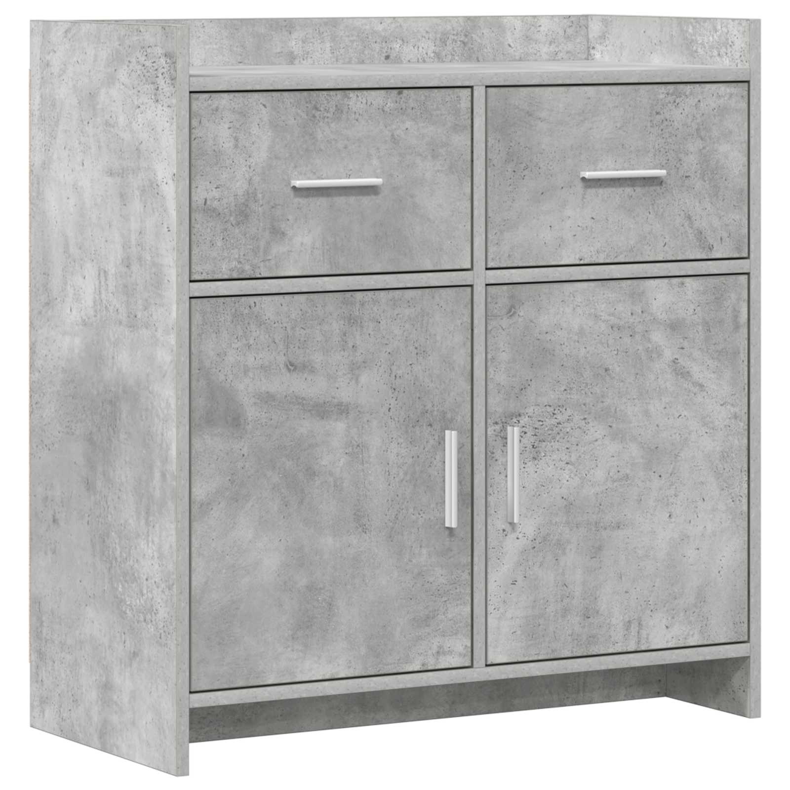 Kabalas Betono pilka 75 x 36 x 80 cm Apdirbta mediena