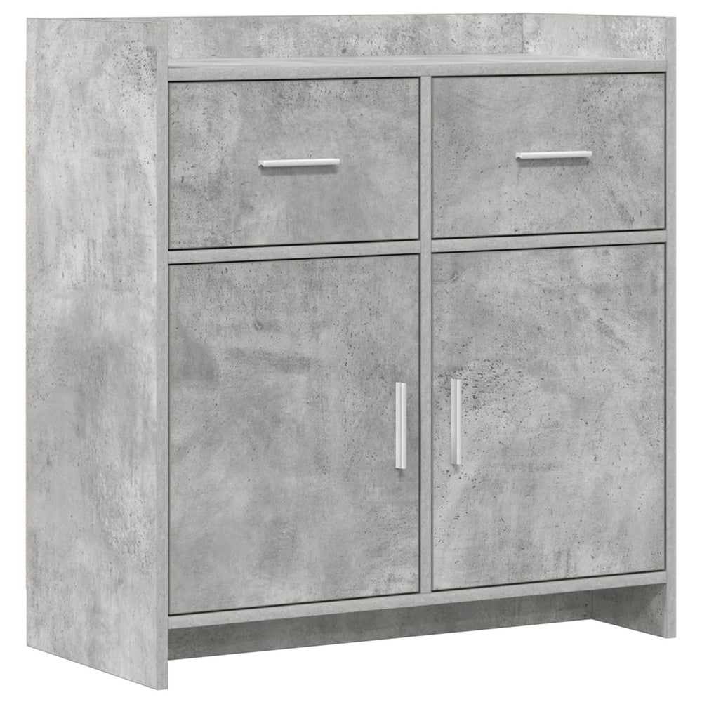 Kabalas Betono pilka 75 x 36 x 80 cm Apdirbta mediena