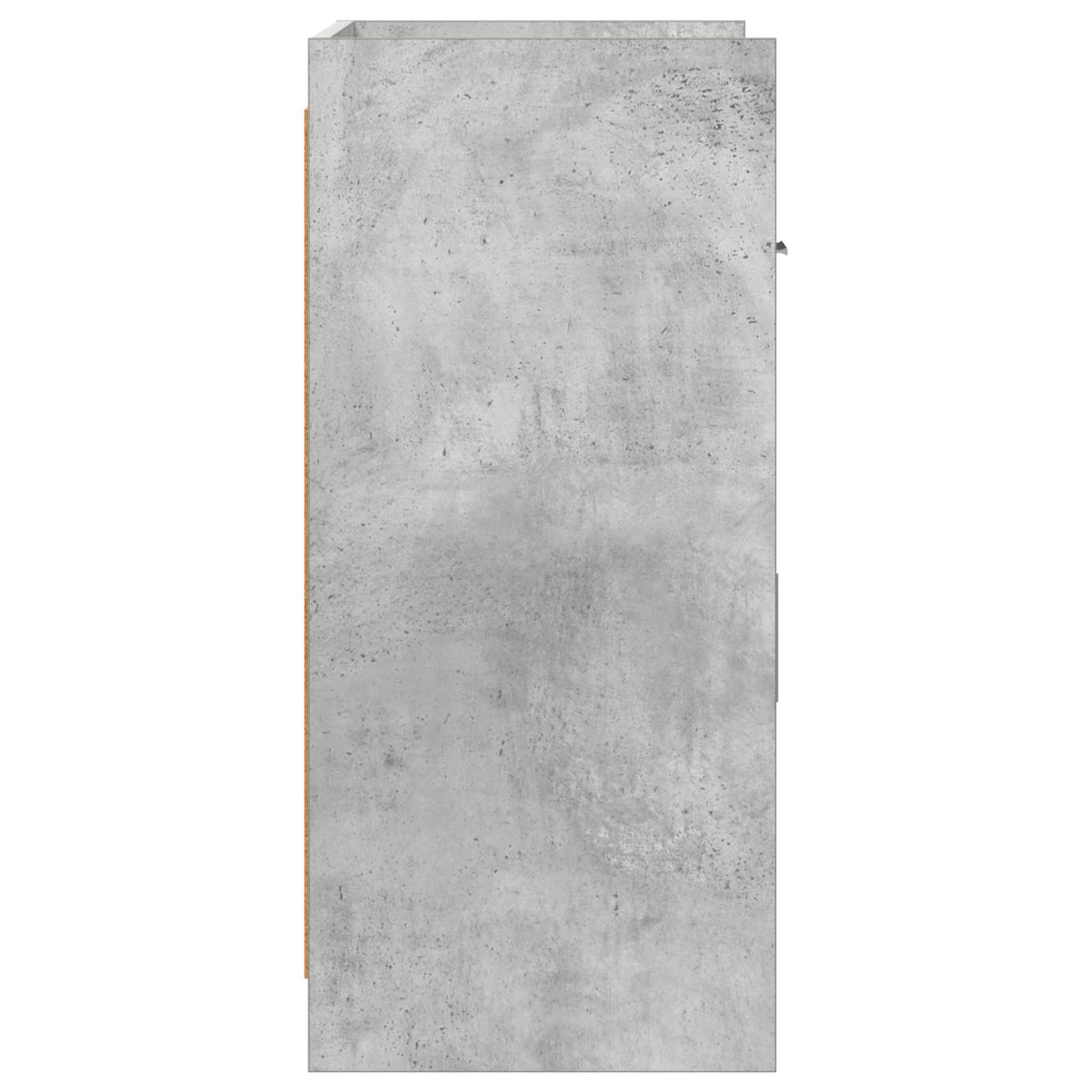 Kabalas Betono pilka 75 x 36 x 80 cm Apdirbta mediena