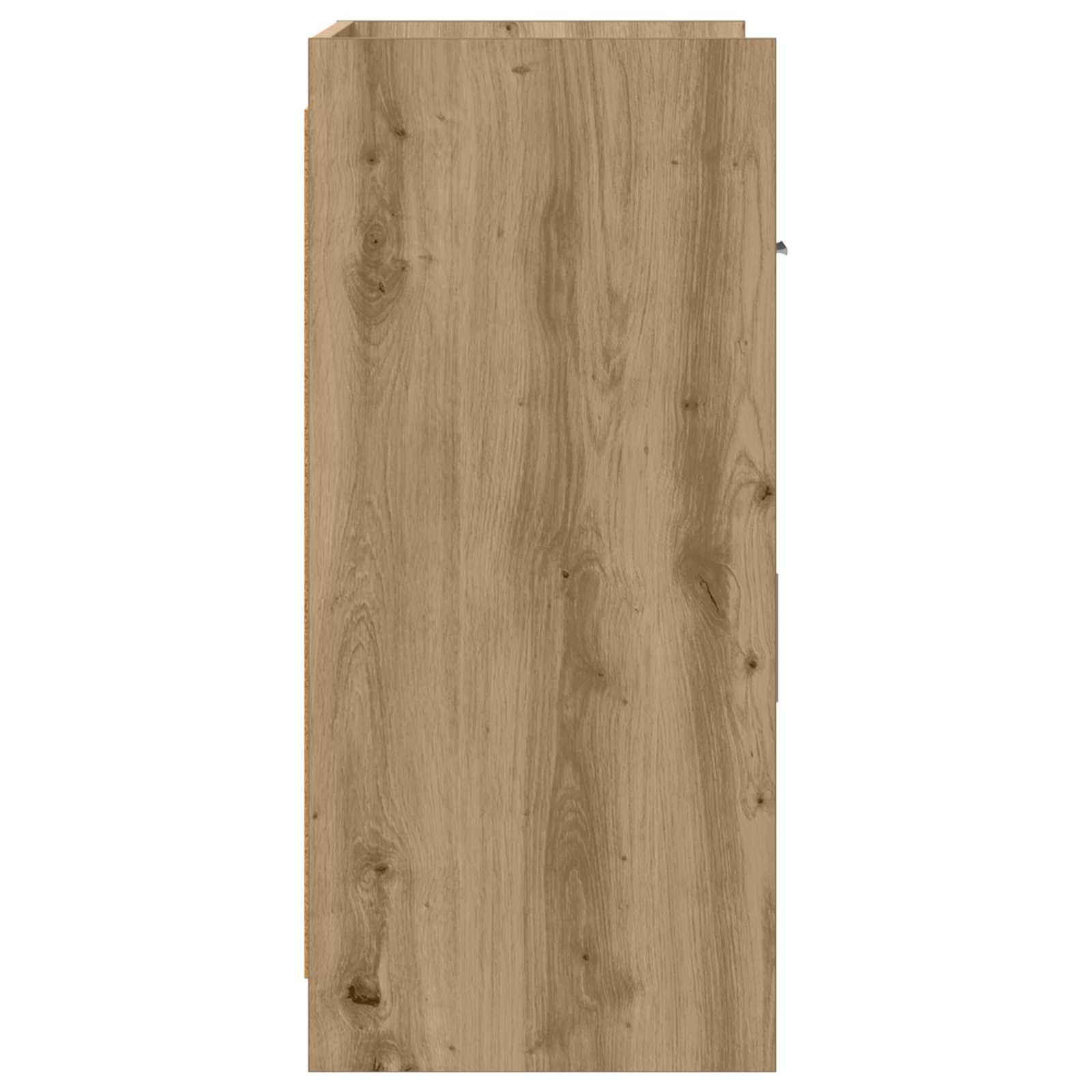 Kabalas Artisano ąžuolo 75 x 36 x 80 cm Apdirbta mediena