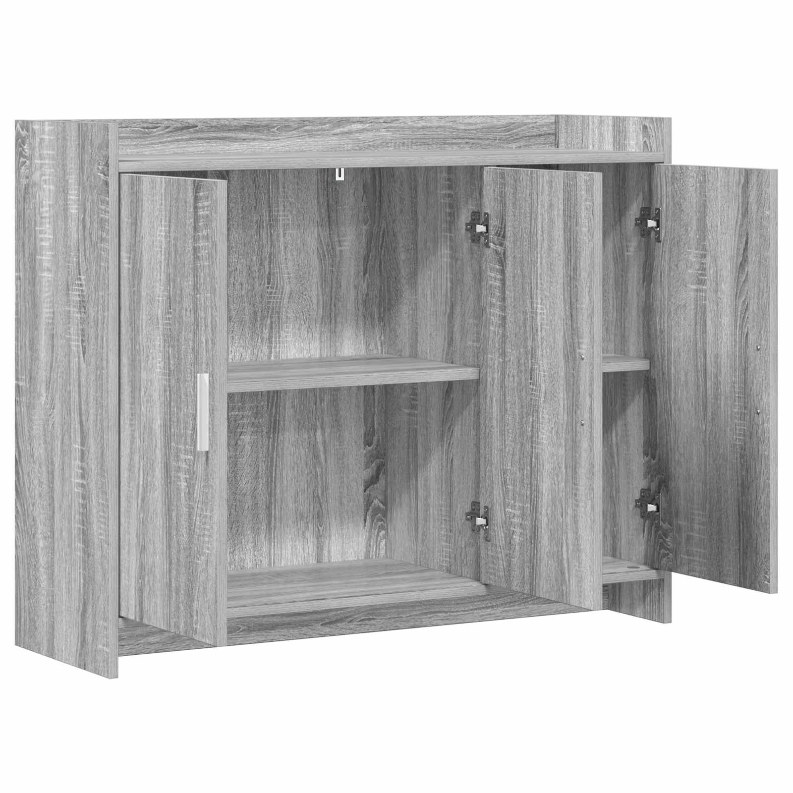Kabalas Pilka Sonoma 98,5 x 33 x 80 cm Apdirbta mediena