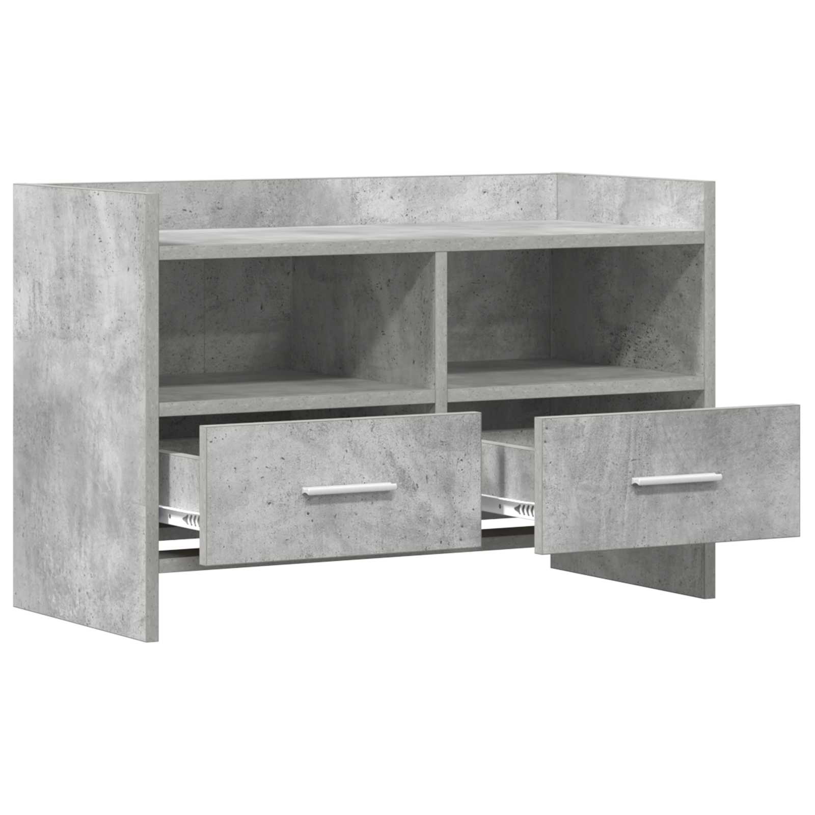 Televizoriaus spintelė 71,5 x 33 x 47 cm Betono pilka