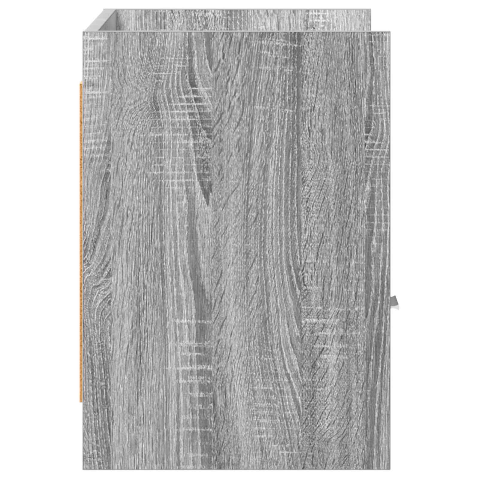 Televizoriaus spintelė 71,5 x 33 x 47 cm Pilka Sonoma