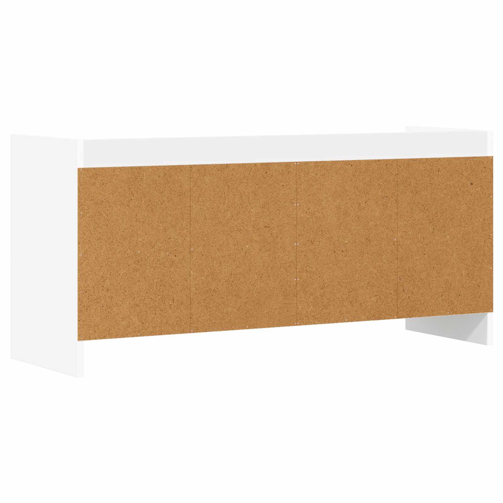 Televizoriaus spintelė 100 x 33 x 47 cm Balta Apdirbta mediena