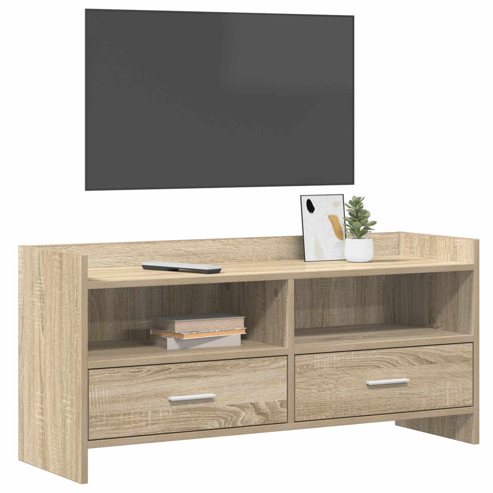 Televizoriaus spintelė 100 x 33 x 47 cm Sonoma ąžuolas