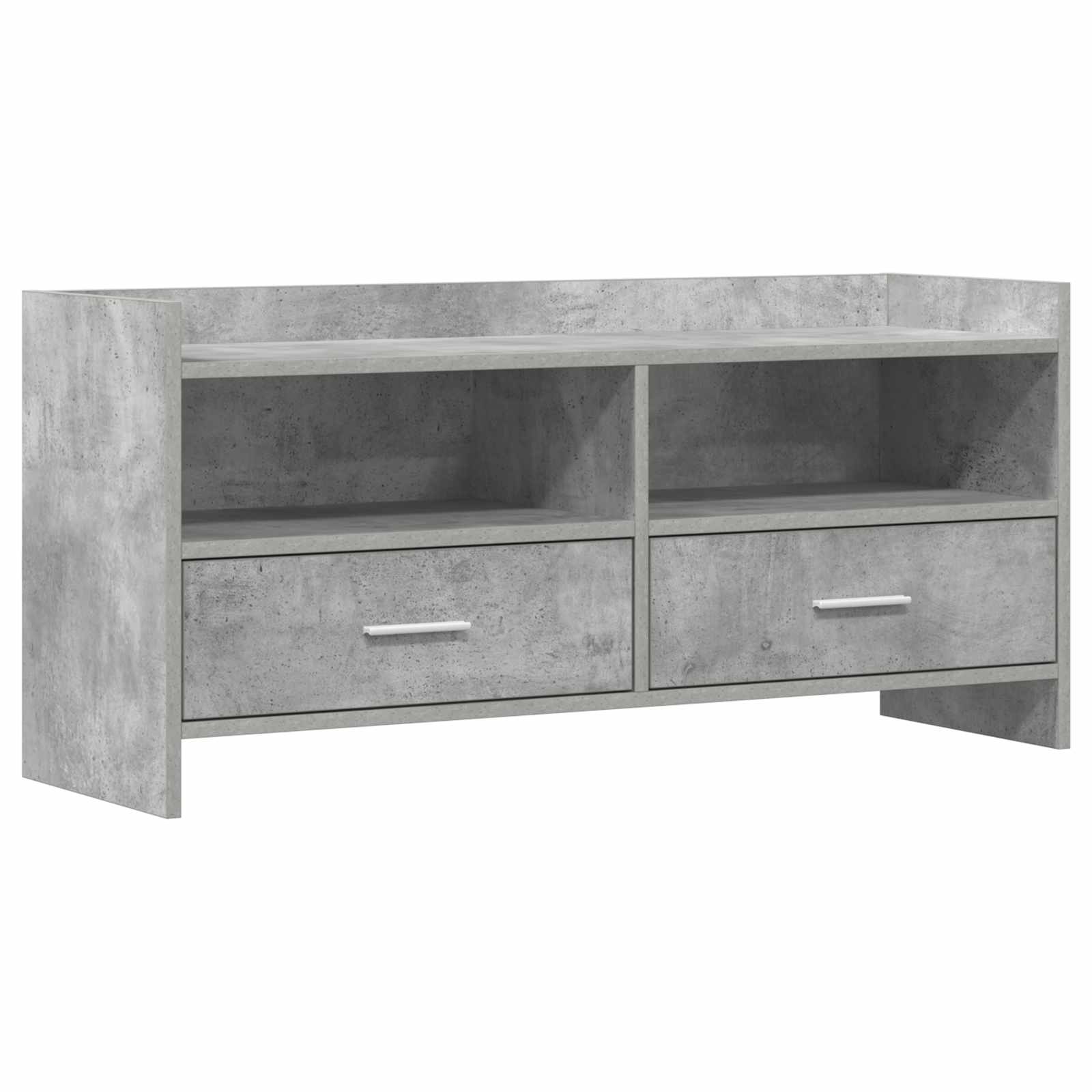 Televizoriaus spintelė 100 x 33 x 47 cm Betono pilka