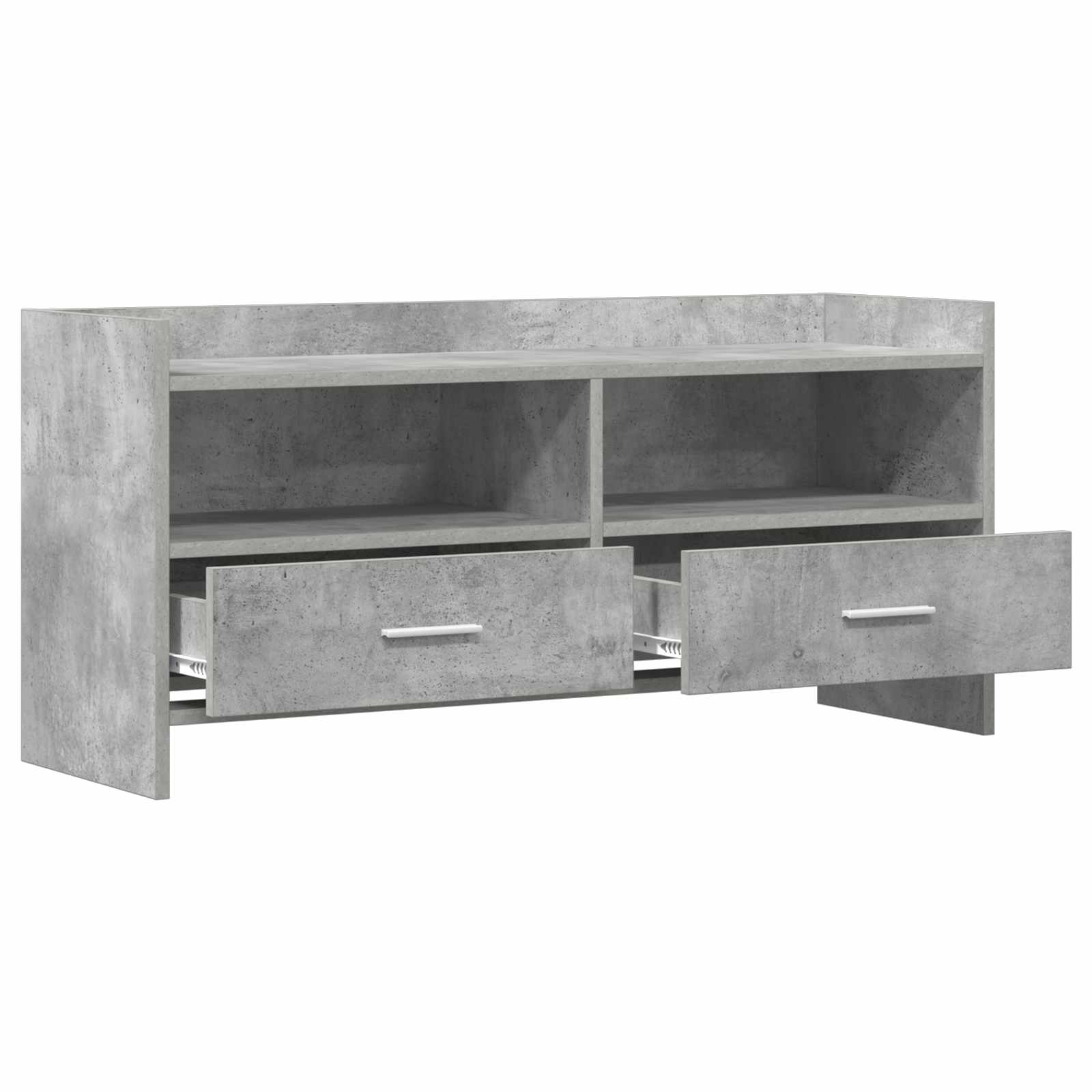 Televizoriaus spintelė 100 x 33 x 47 cm Betono pilka