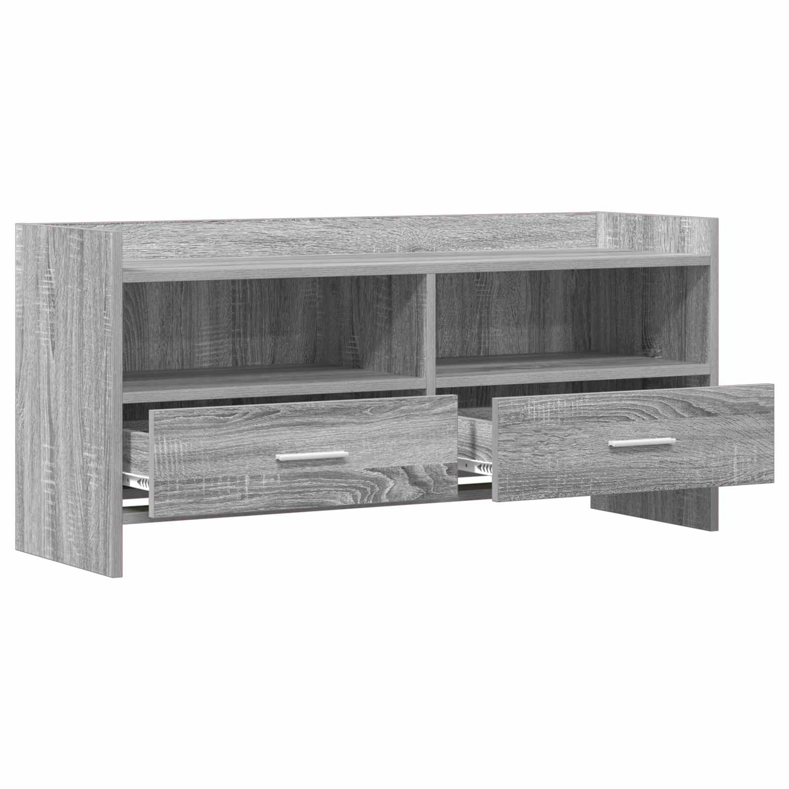 Televizoriaus spintelė 100 x 33 x 47 cm Pilka Sonoma