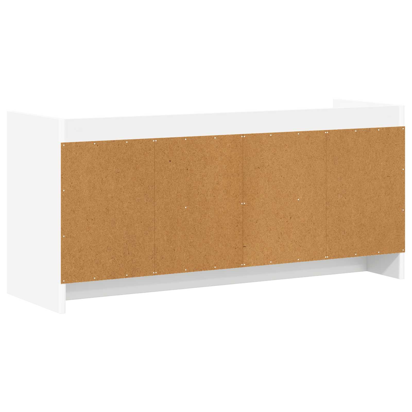 Televizoriaus spintelė 102 x 33 x 47 cm Balta Apdirbta mediena
