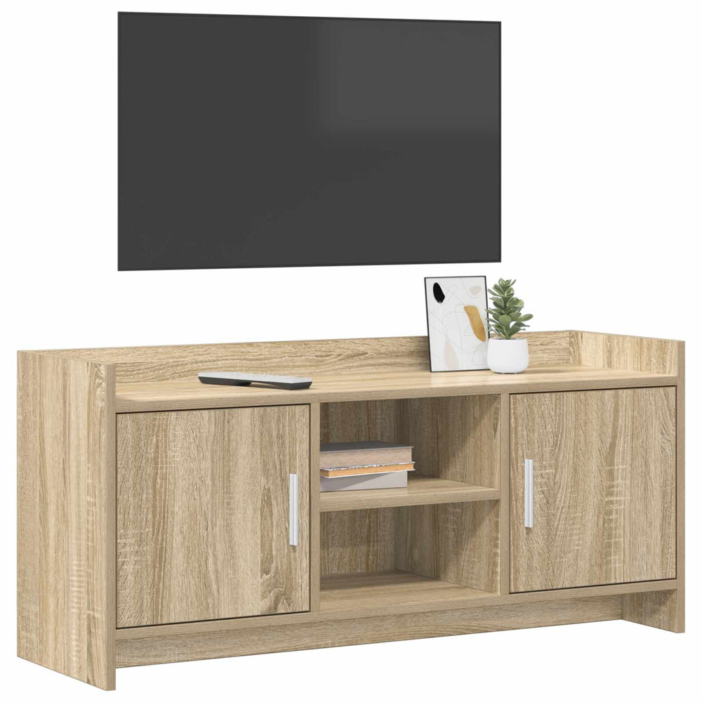 Televizoriaus spintelė 102 x 33 x 47 cm Sonoma ąžuolas