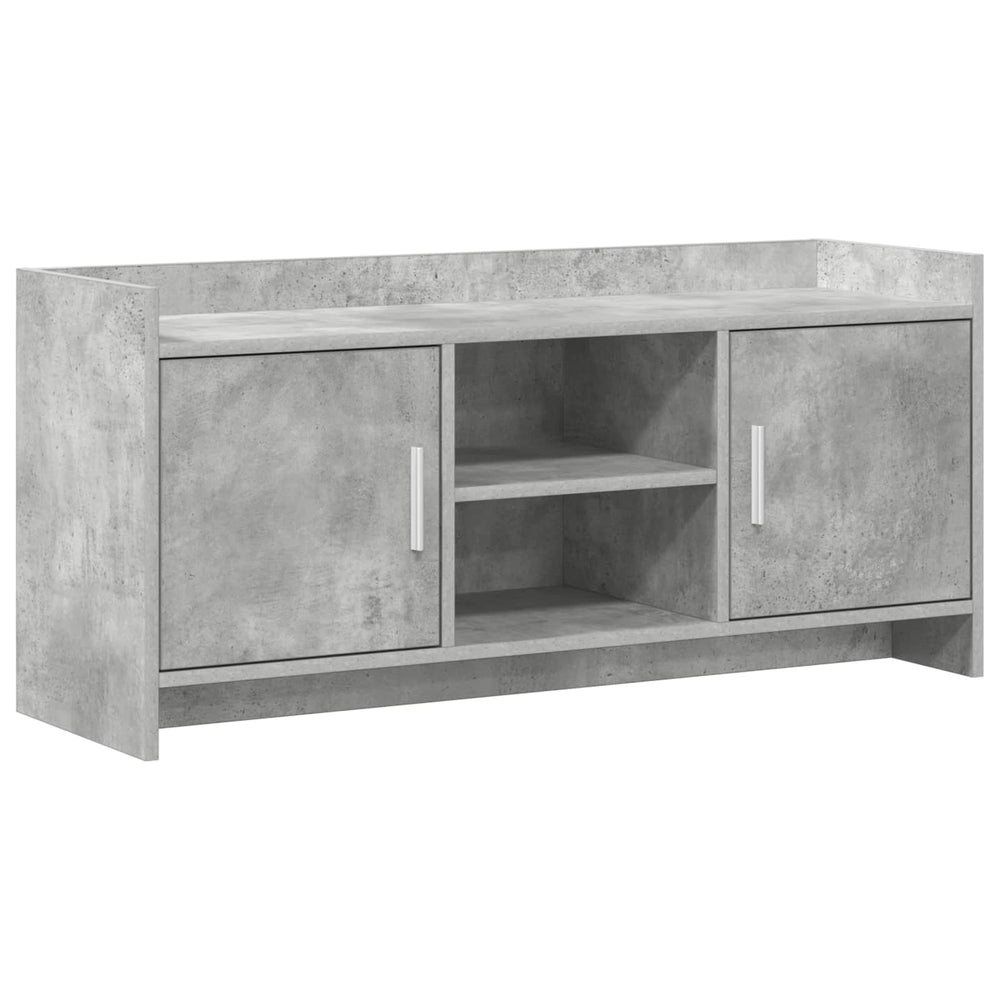 Televizoriaus spintelė 102 x 33 x 47 cm Betono pilka