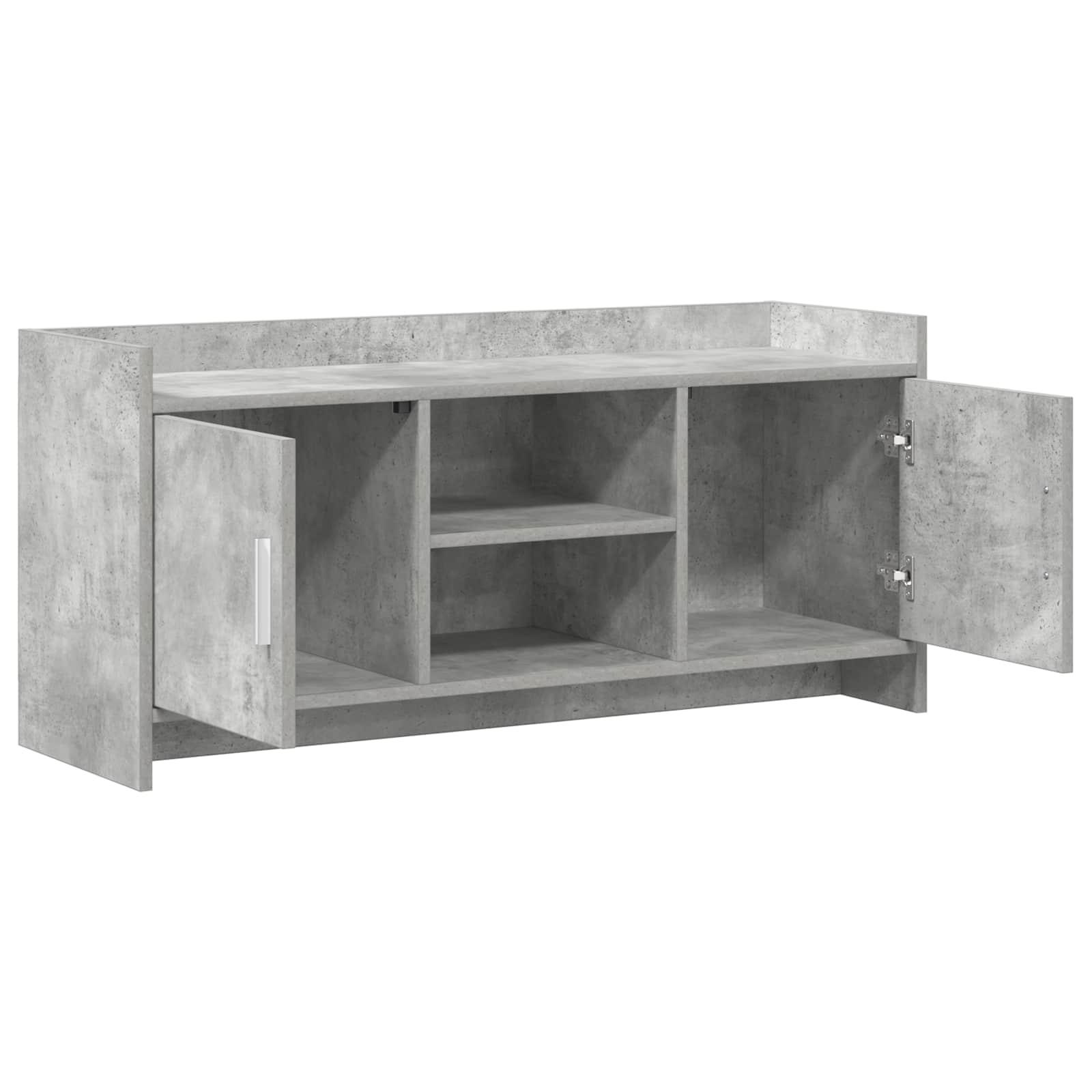 Televizoriaus spintelė 102 x 33 x 47 cm Betono pilka