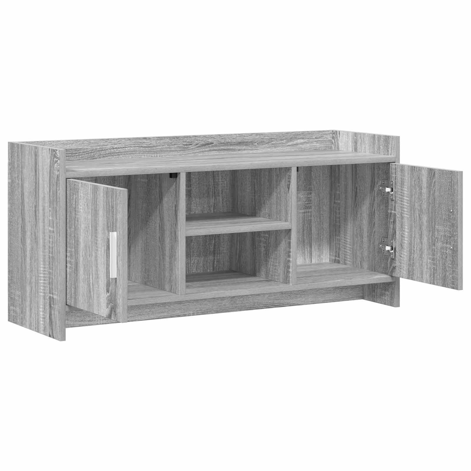 Televizoriaus spintelė 102 x 33 x 47 cm Pilka Sonoma