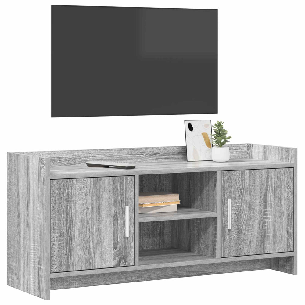 Televizoriaus spintelė 102 x 33 x 47 cm Pilka Sonoma