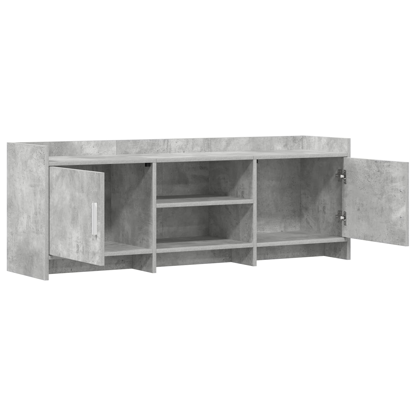 Televizoriaus spintelė 130 x 33 x 47 cm Betono pilka