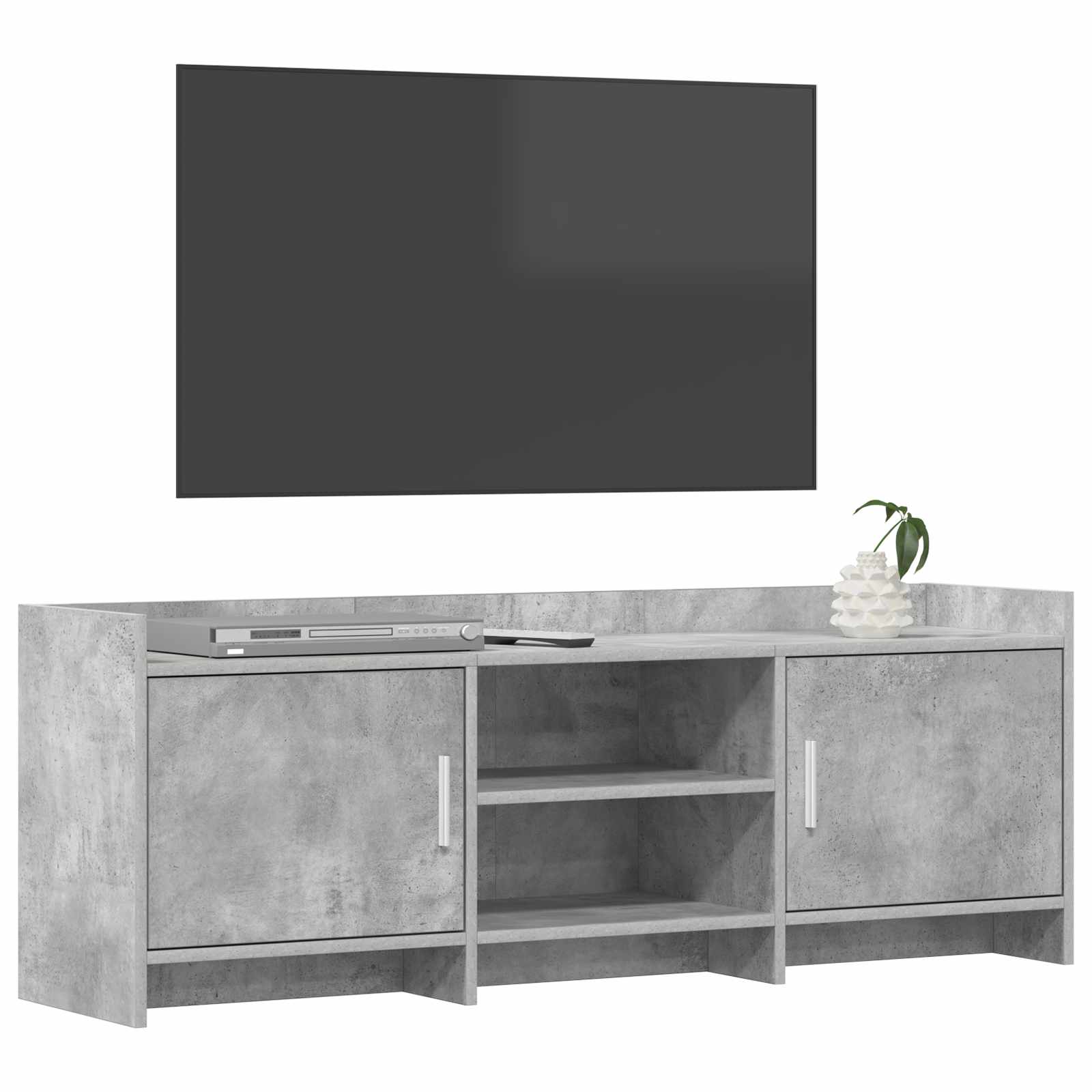 Televizoriaus spintelė 130 x 33 x 47 cm Betono pilka