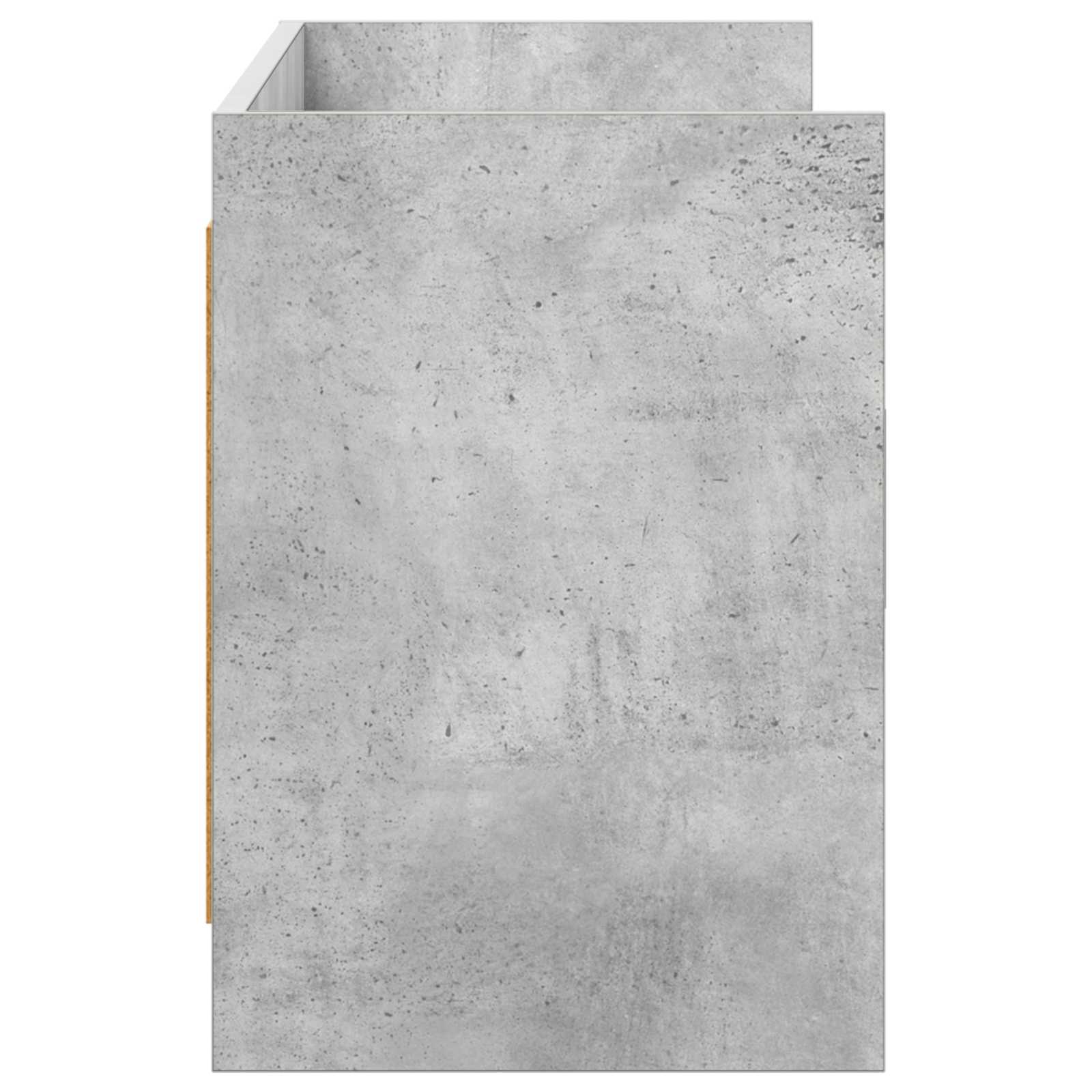 Televizoriaus spintelė 130 x 33 x 47 cm Betono pilka