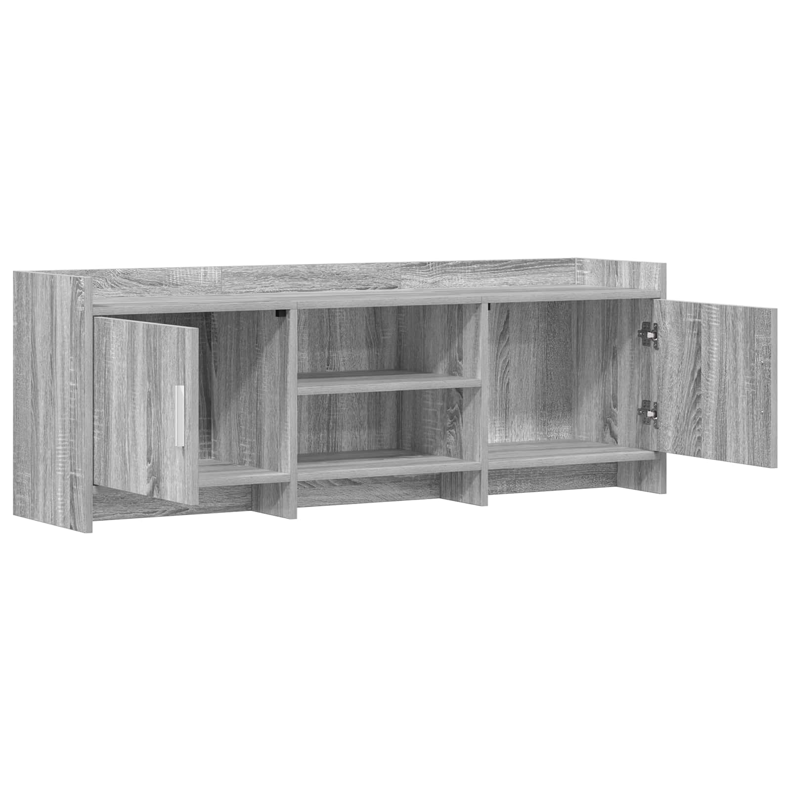 Televizoriaus spintelė 130 x 33 x 47 cm Pilka Sonoma