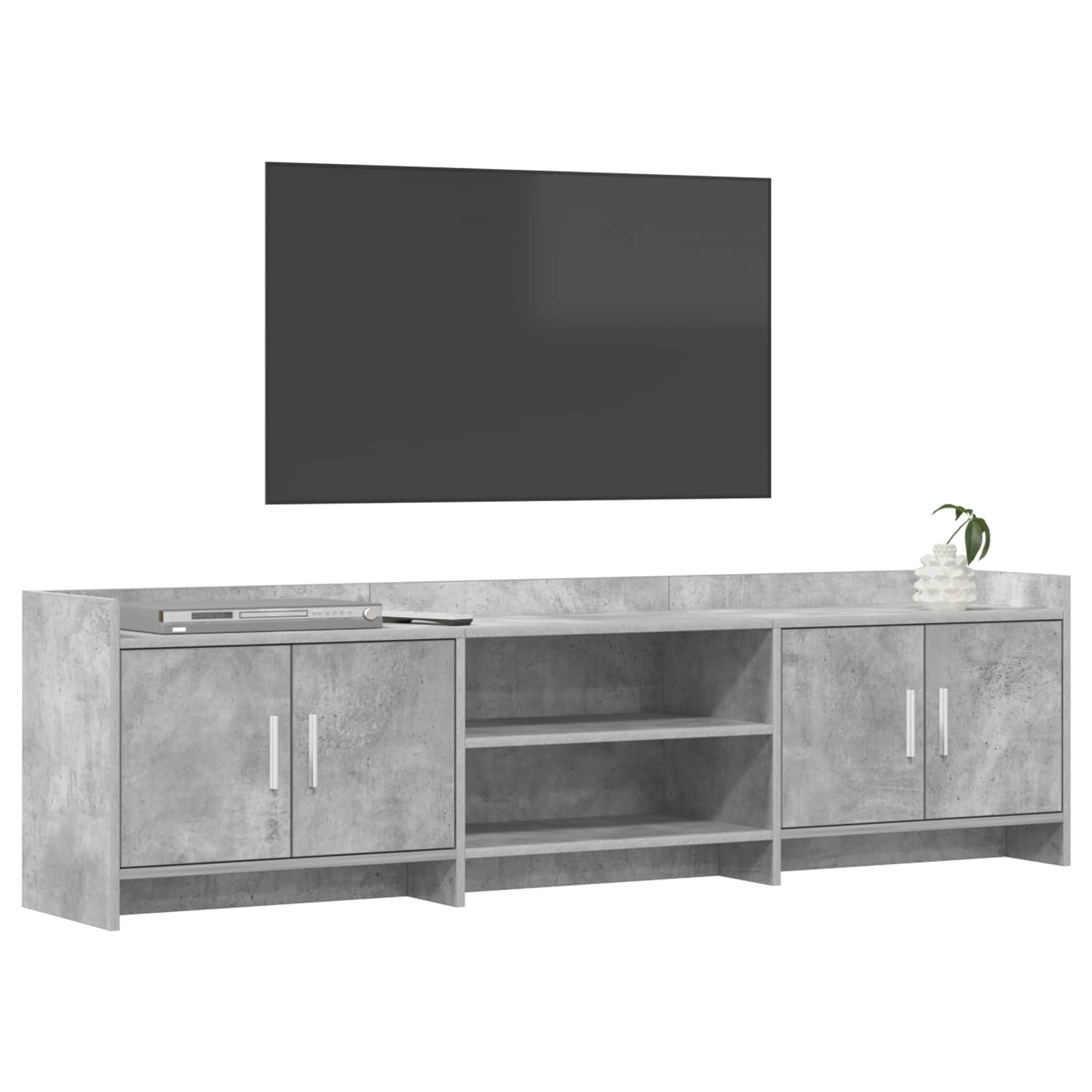 Televizoriaus spintelė 168 x 33 x 47 cm Betono pilka