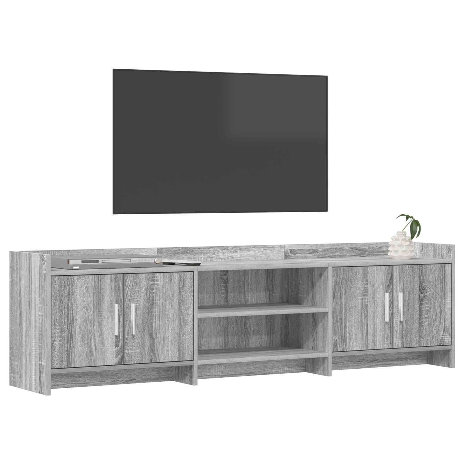 Televizoriaus spintelė 168 x 33 x 47 cm Pilka Sonoma
