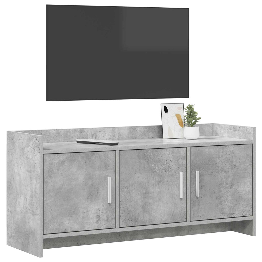 Televizoriaus spintelė 102 x 33 x 47 cm Betono pilka
