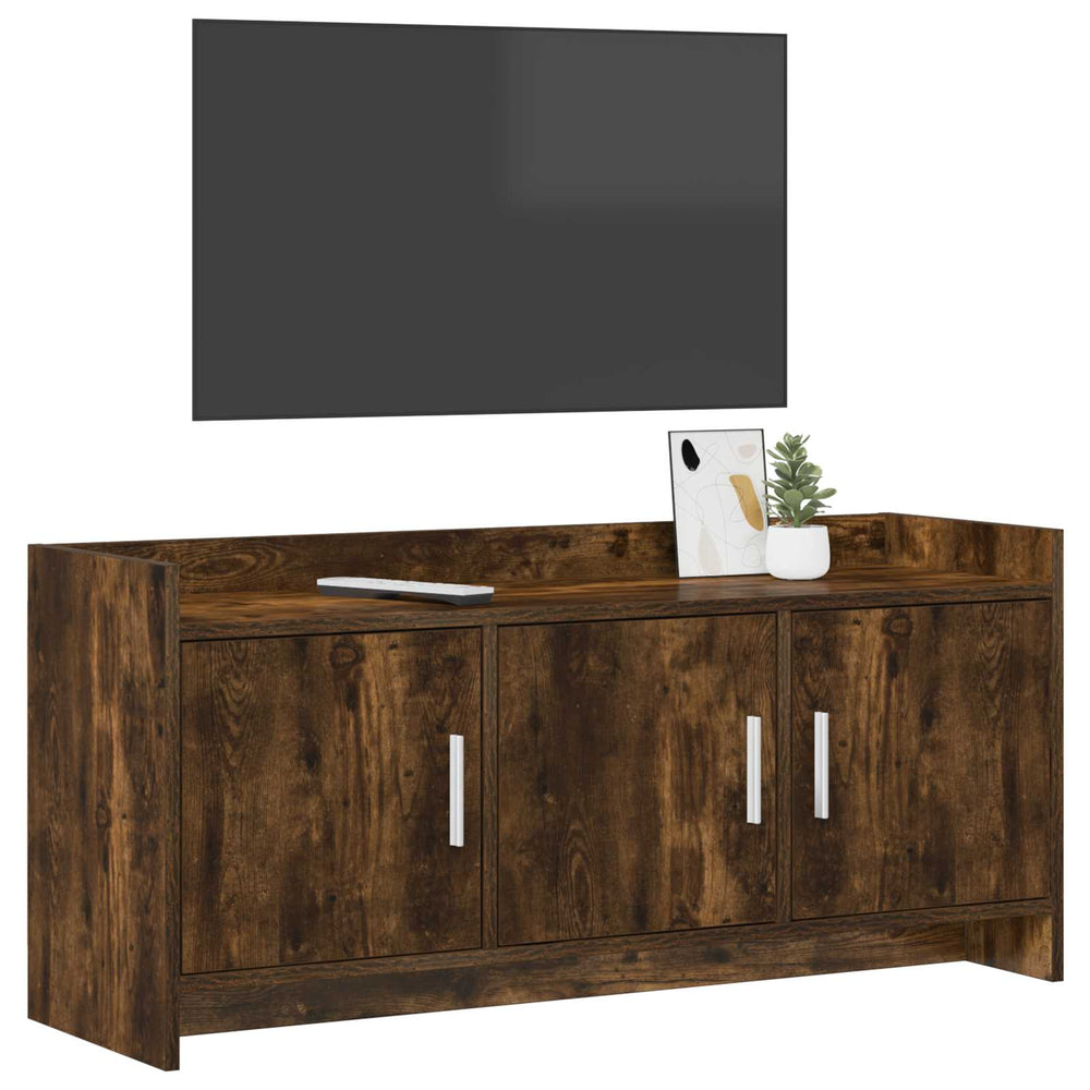Televizoriaus spintelė 102 x 33 x 47 cm Dūminio ąžuolo