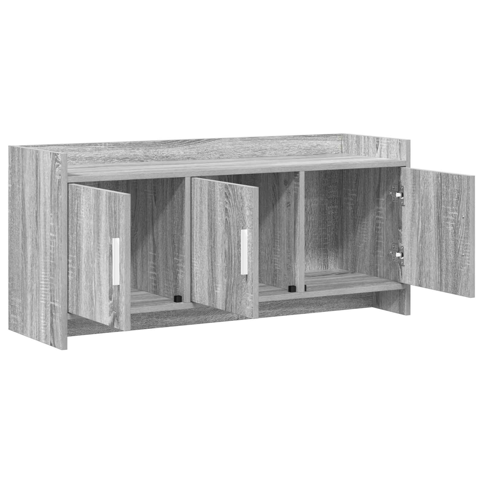 Televizoriaus spintelė 102 x 33 x 47 cm Pilka Sonoma