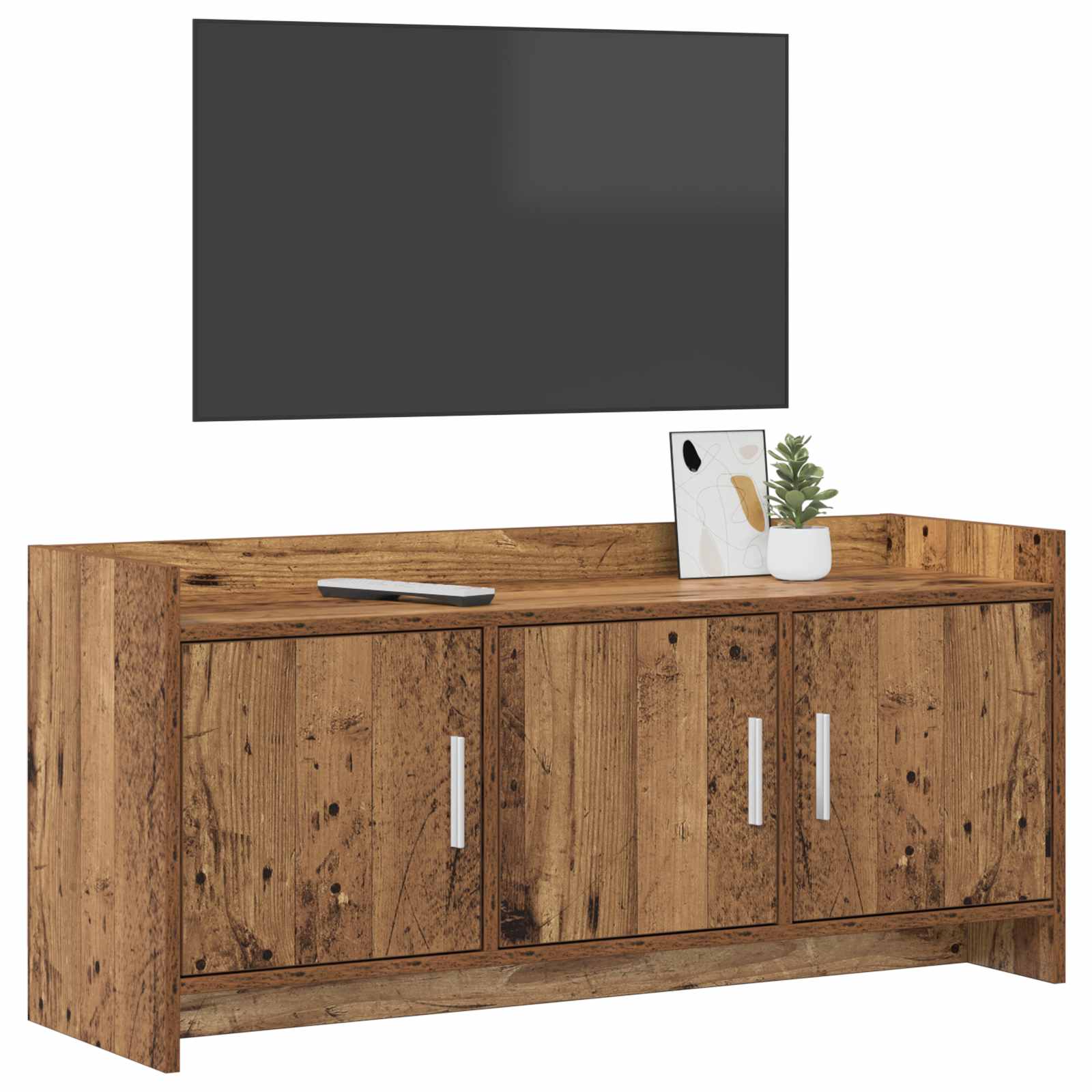 Televizoriaus spintelė 102 x 33 x 47 cm Sendintos medienos