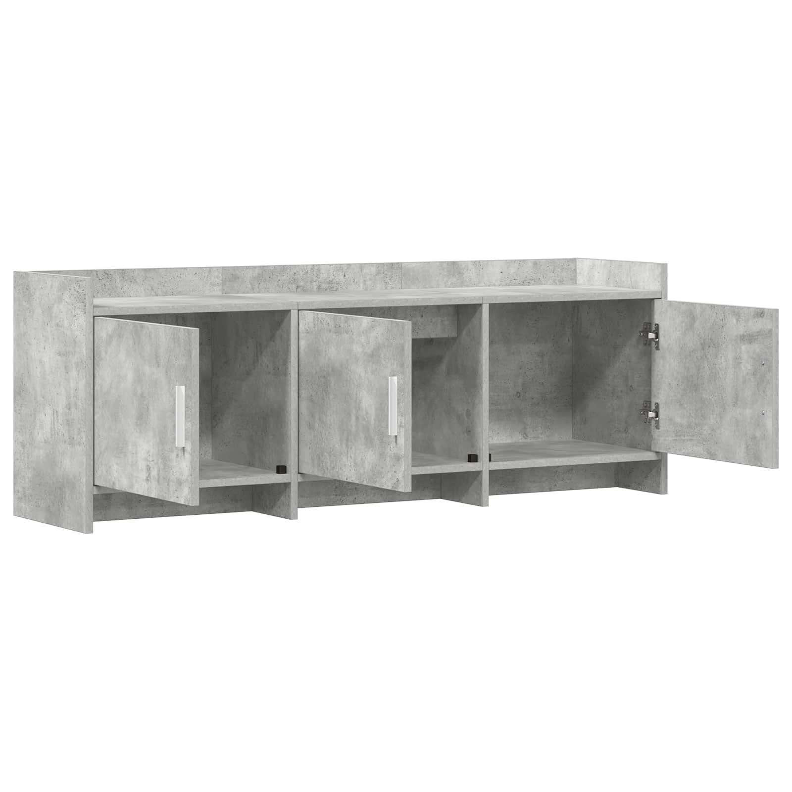 Televizoriaus spintelė 130 x 33 x 47 cm Betono pilka