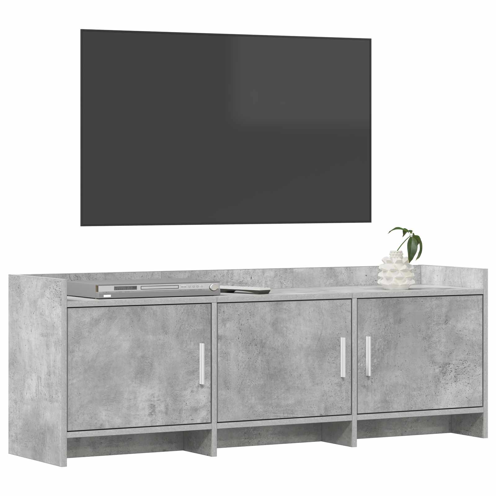 Televizoriaus spintelė 130 x 33 x 47 cm Betono pilka
