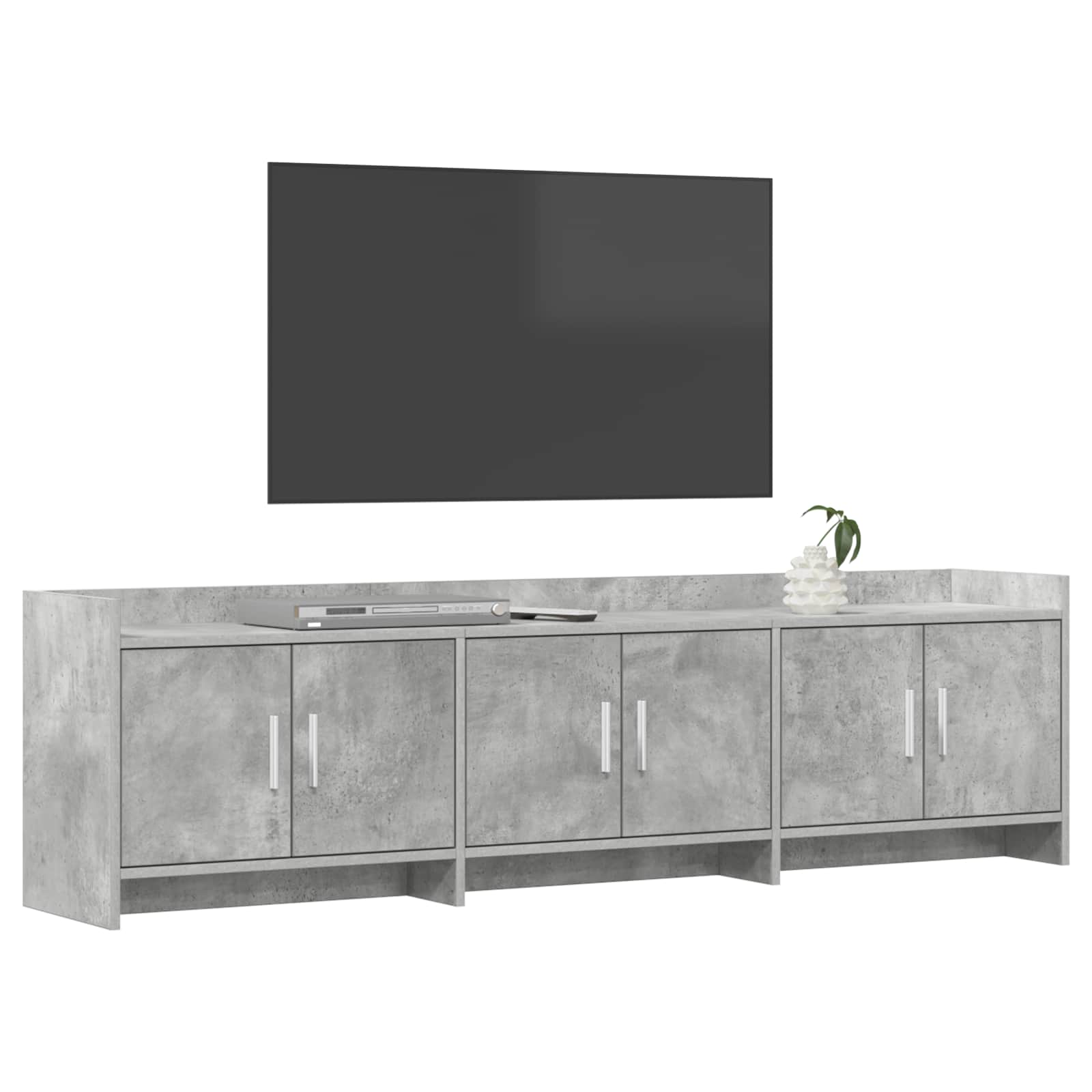 Televizoriaus spintelė 168 x 33 x 47 cm Betono pilka