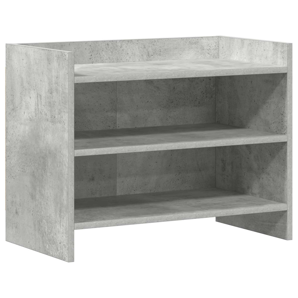 Televizoriaus spintelė 60 x 33 x 47 cm Betono pilka
