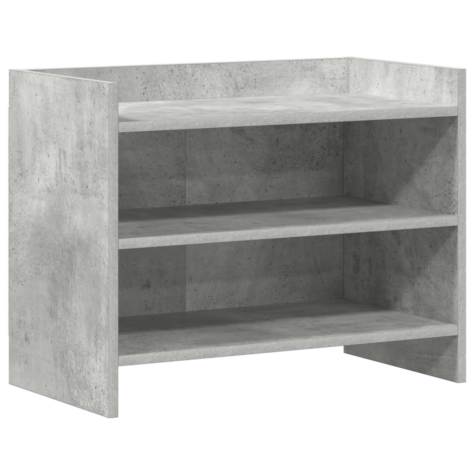 Televizoriaus spintelė 60 x 33 x 47 cm Betono pilka