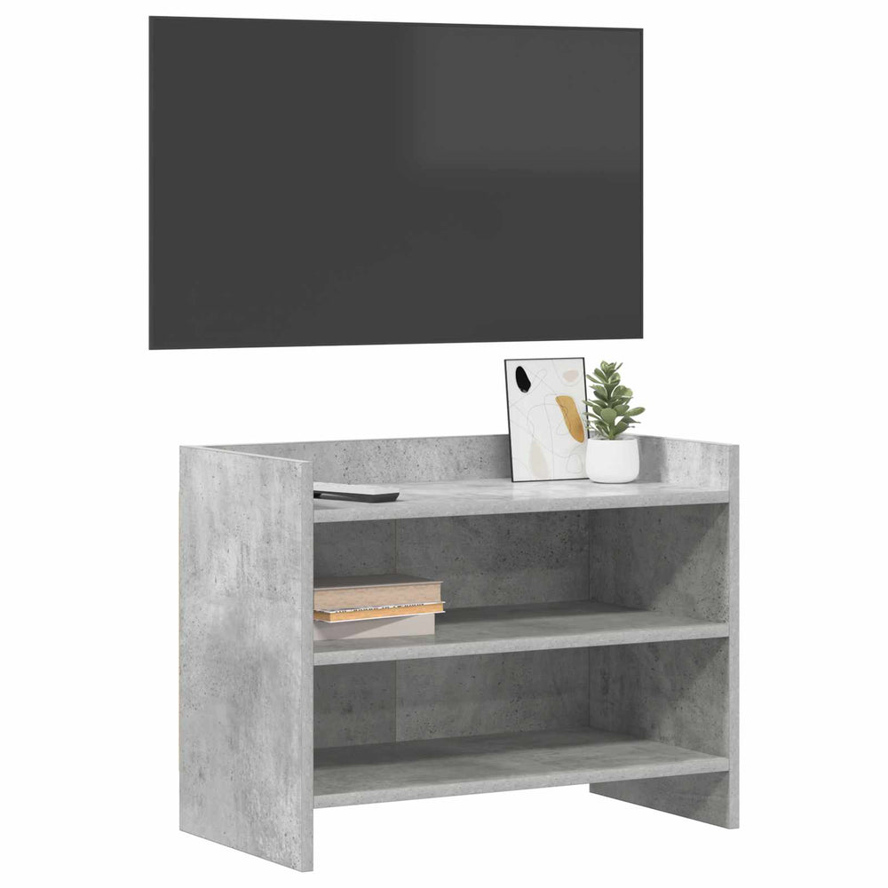 Televizoriaus spintelė 60 x 33 x 47 cm Betono pilka
