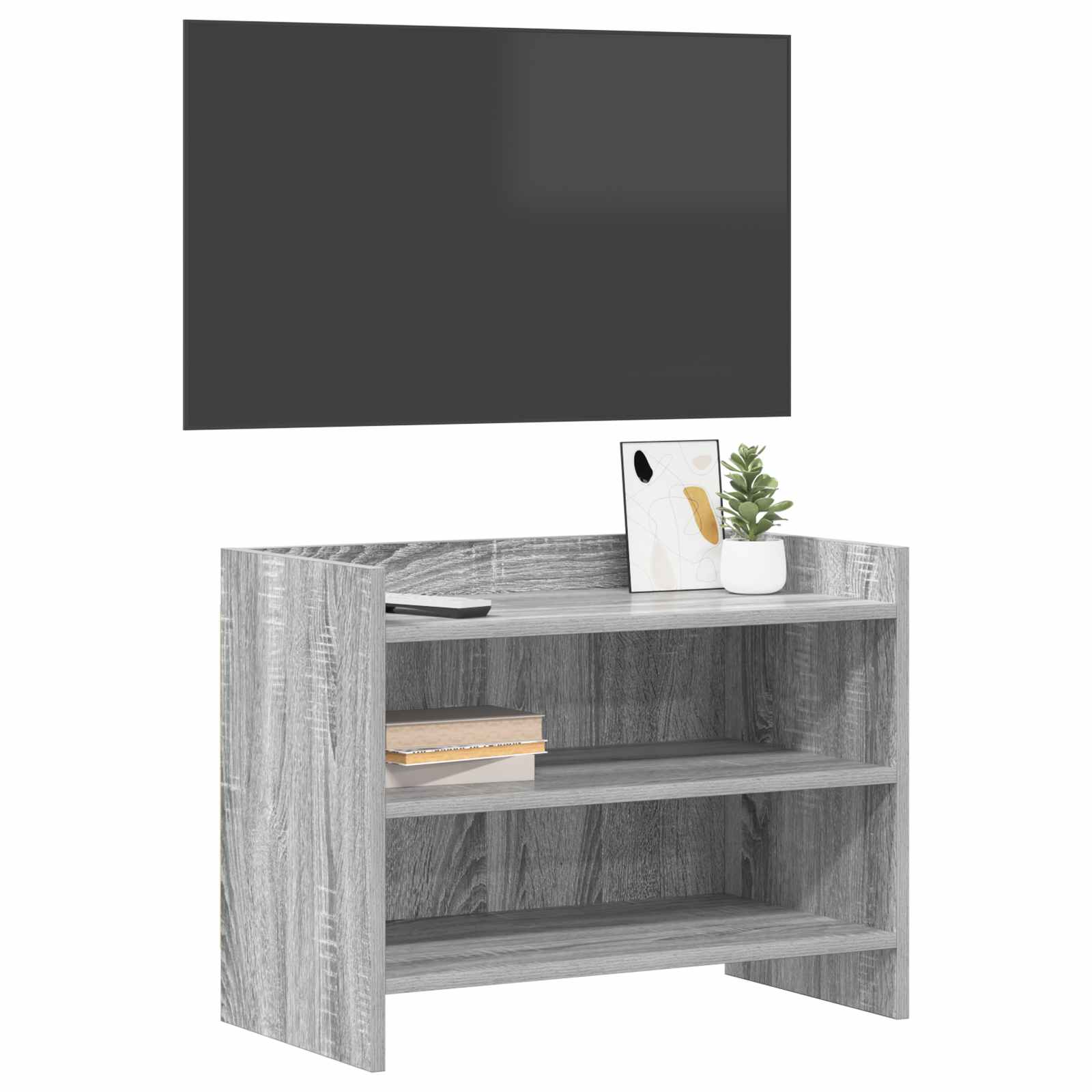 Televizoriaus spintelė 60 x 33 x 47 cm Pilka Sonoma