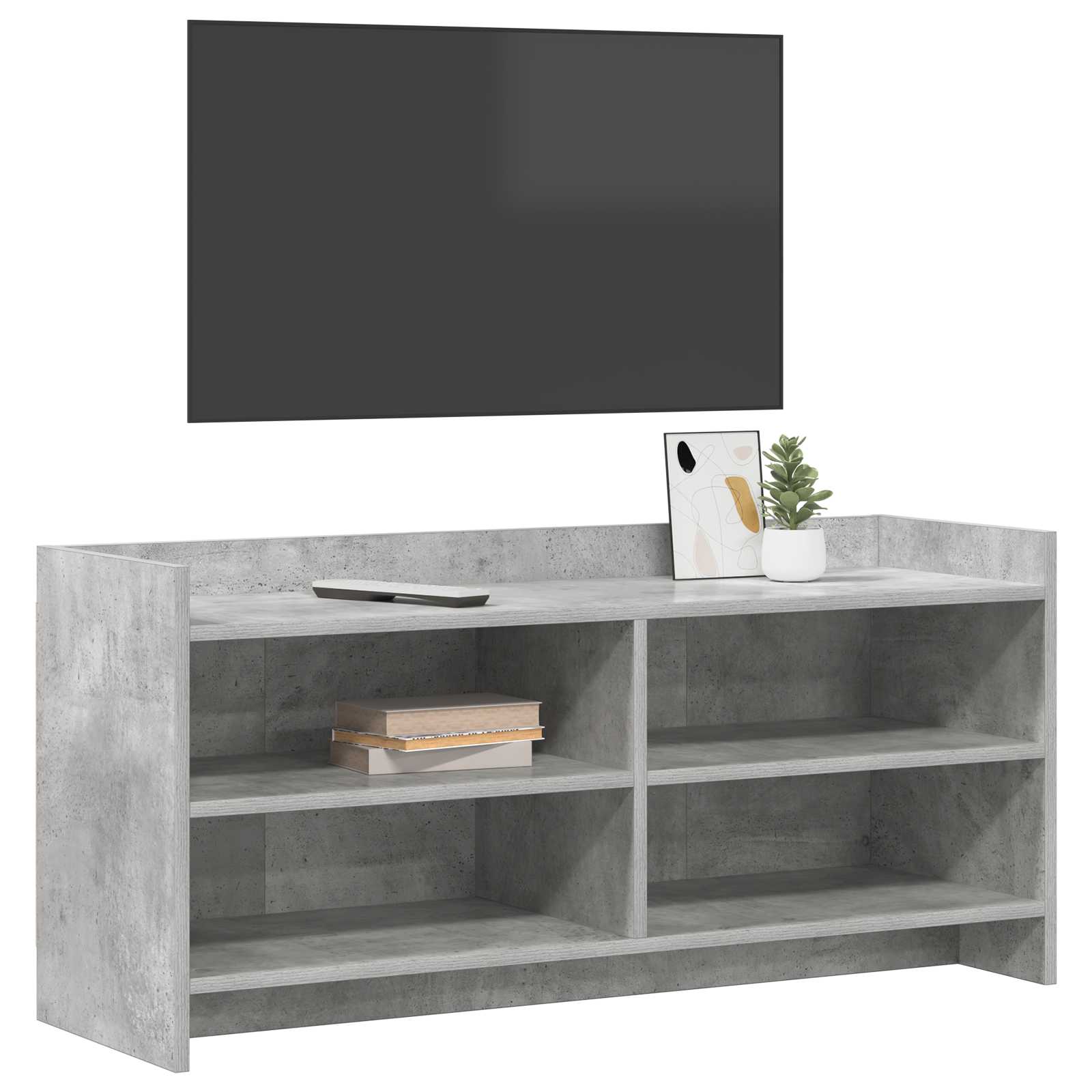 Televizoriaus spintelė 100 x 33 x 47 cm Betono pilka