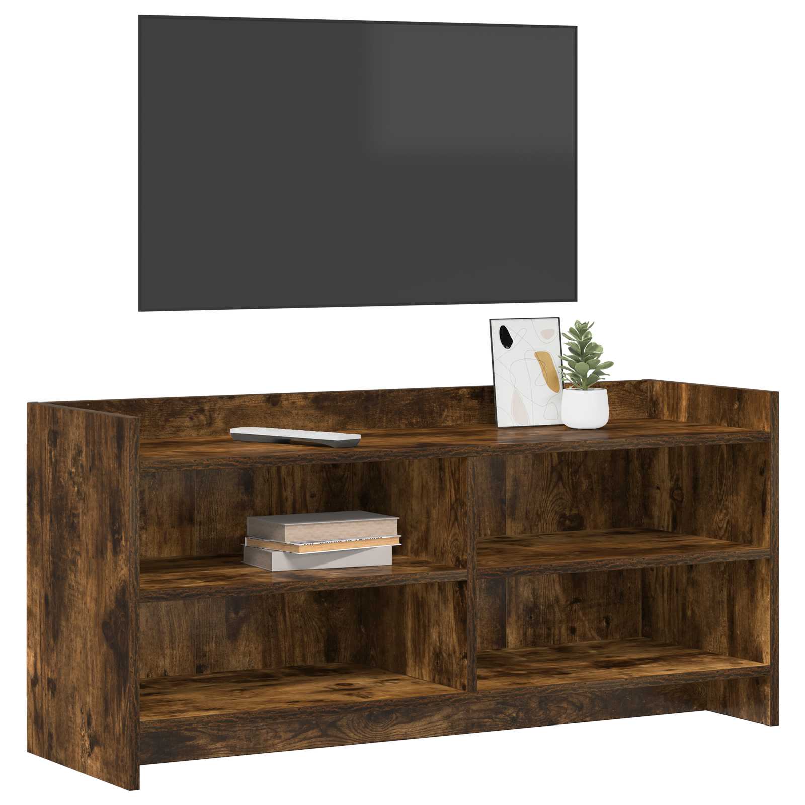 Televizoriaus spintelė 100 x 33 x 47 cm Dūminio ąžuolo