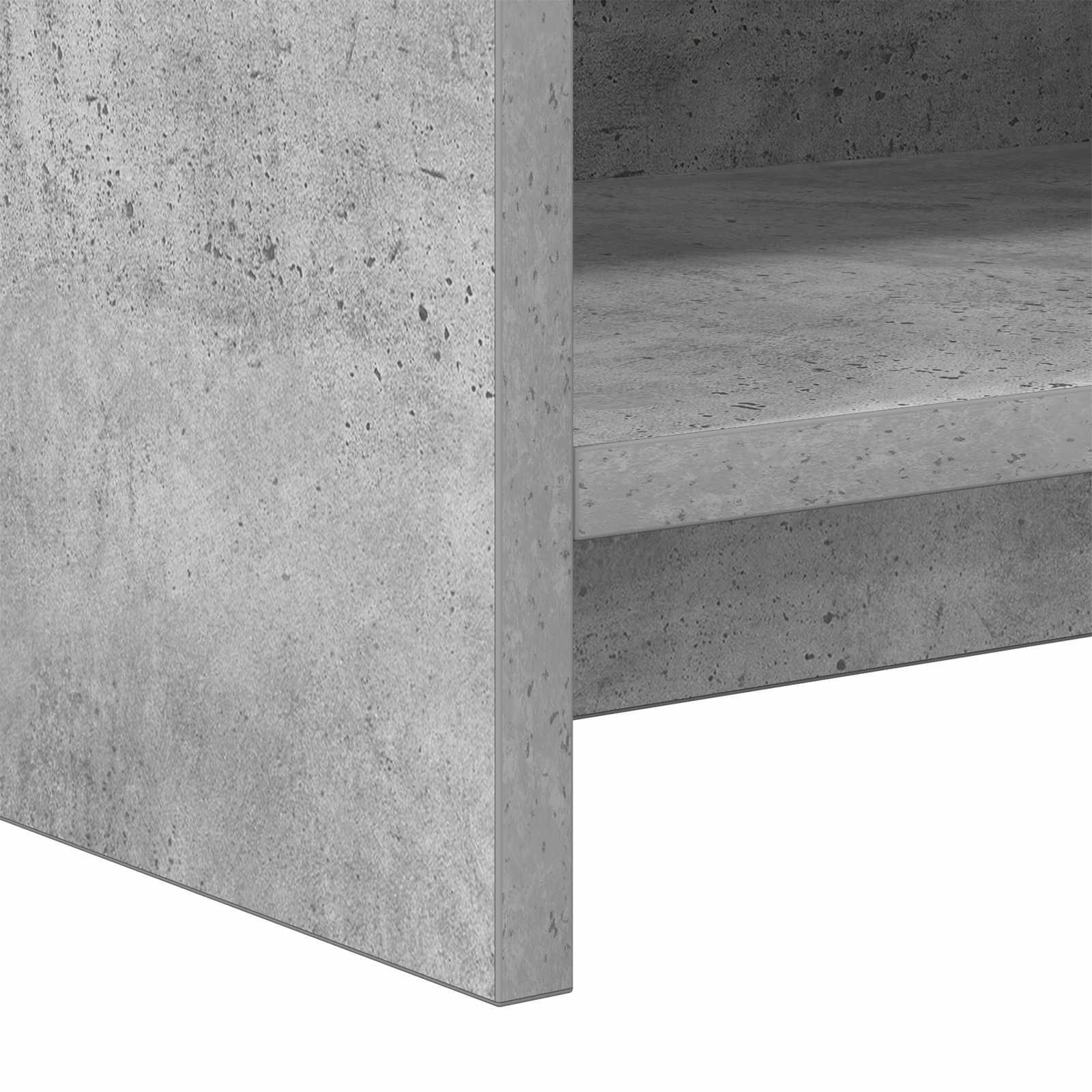 Televizoriaus spintelė 135 x 33 x 47 cm Betono pilka