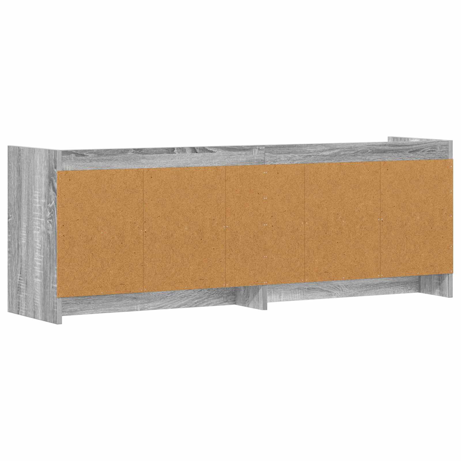 Televizoriaus spintelė 135 x 33 x 47 cm Pilka Sonoma