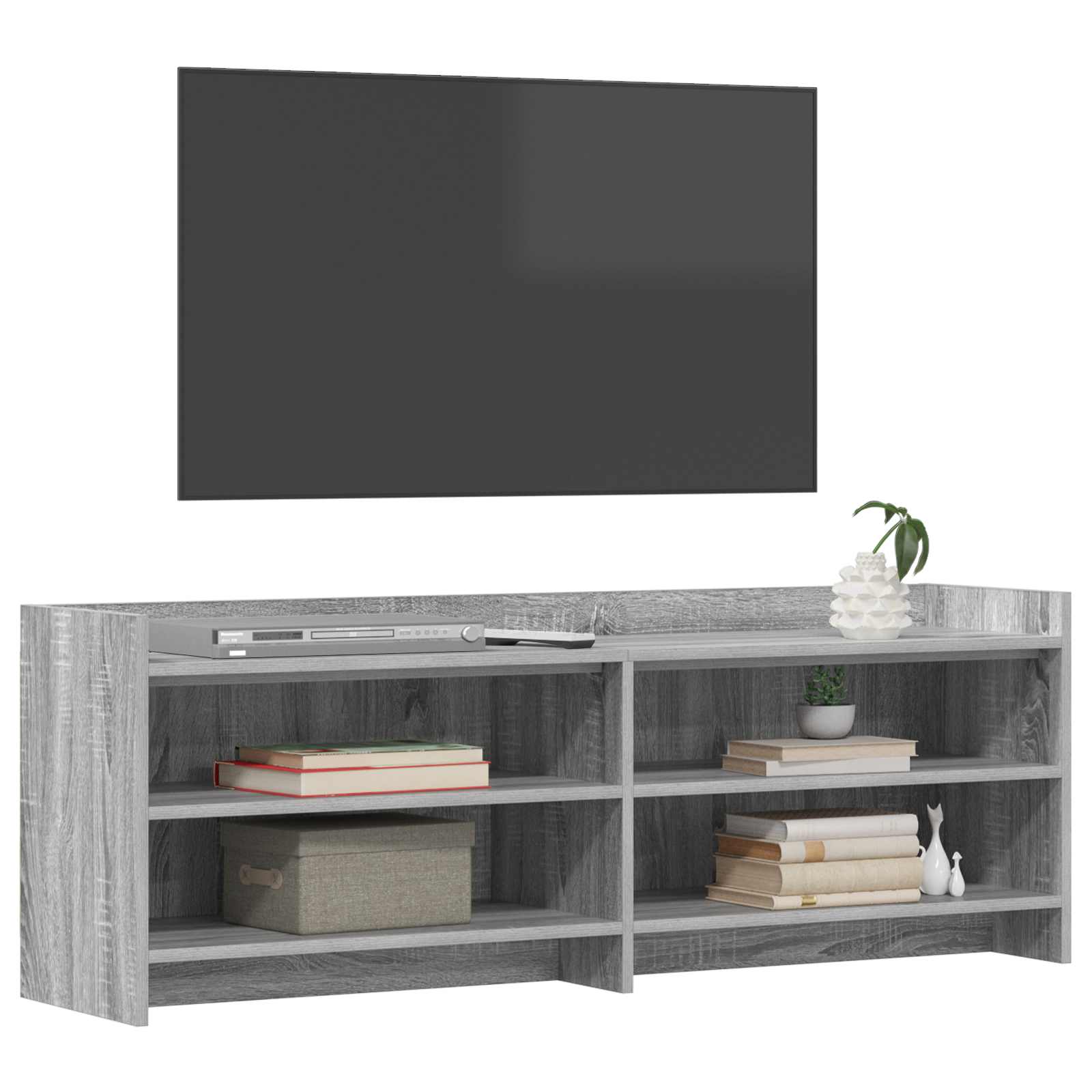 Televizoriaus spintelė 135 x 33 x 47 cm Pilka Sonoma